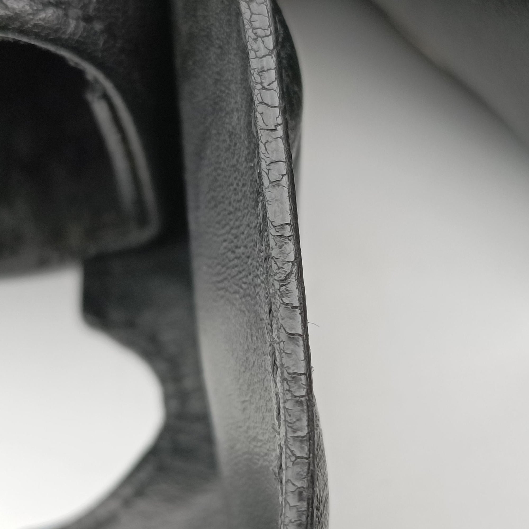 Pre-owned Christian Dior Street Chic Columbus Black Leather  shoulderbag | stylenewstar