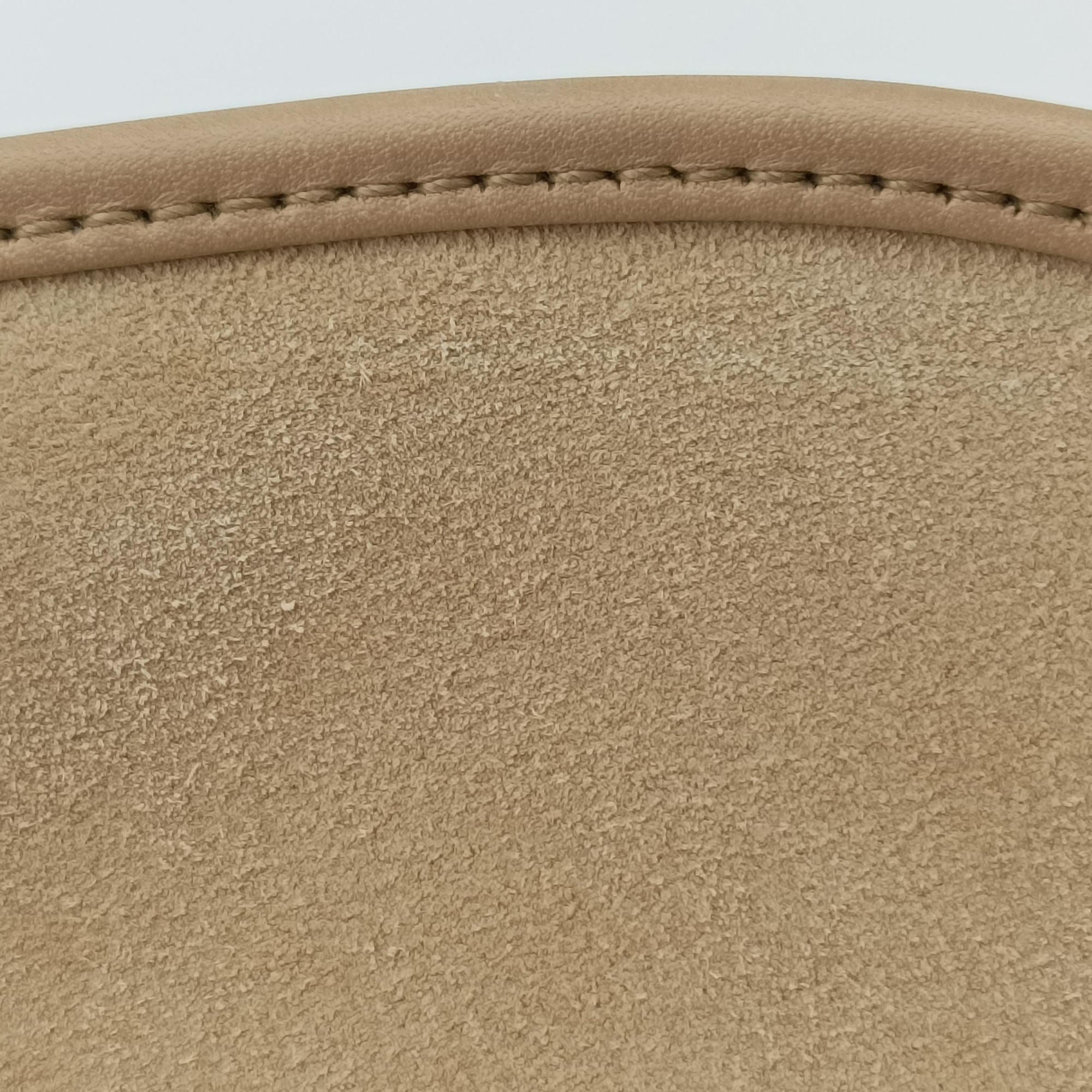 Pre-owned Christian Dior Admit It Beige Suede×Leather  shoulderbag | stylenewstar