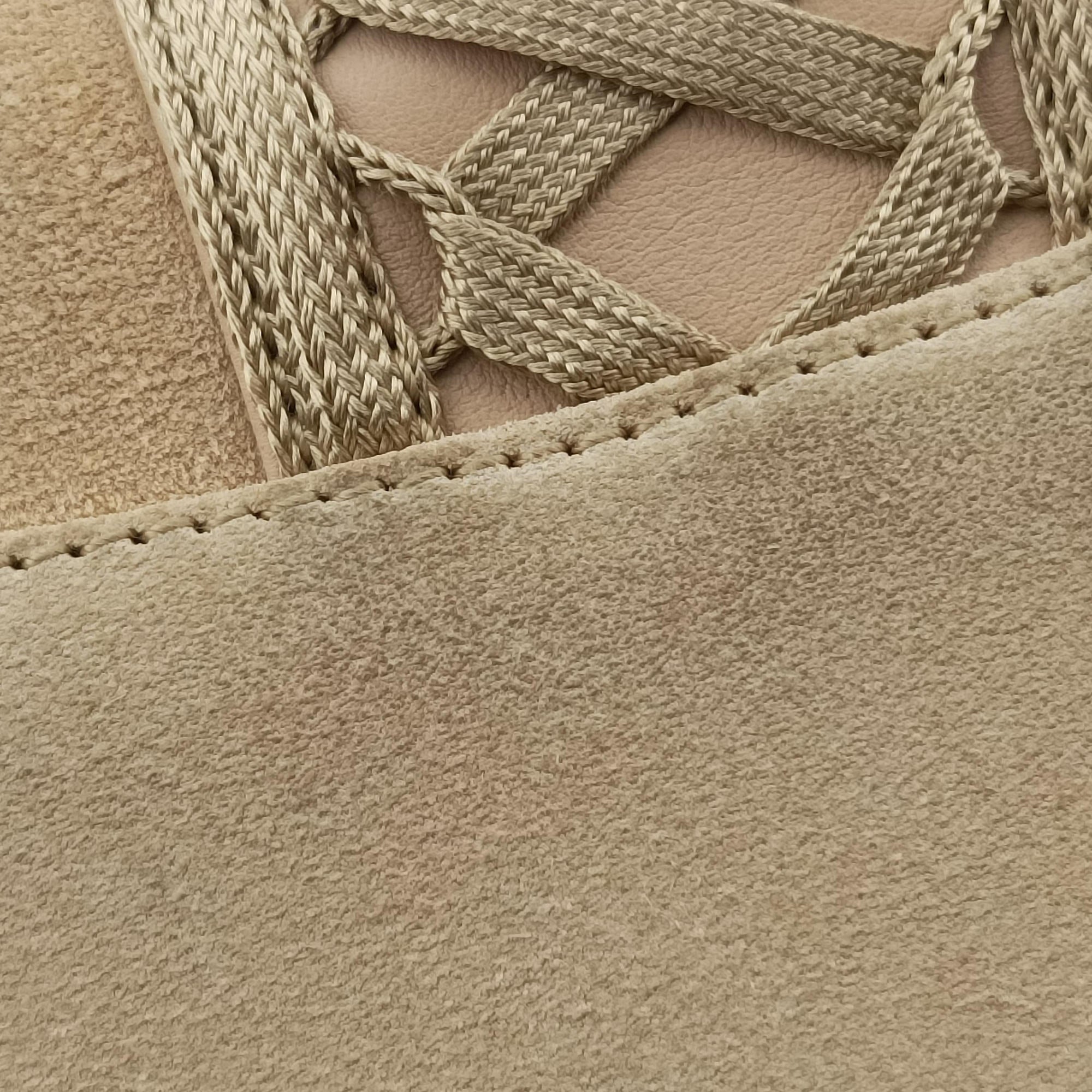 Pre-owned Christian Dior Admit It Beige Suede×Leather  shoulderbag | stylenewstar
