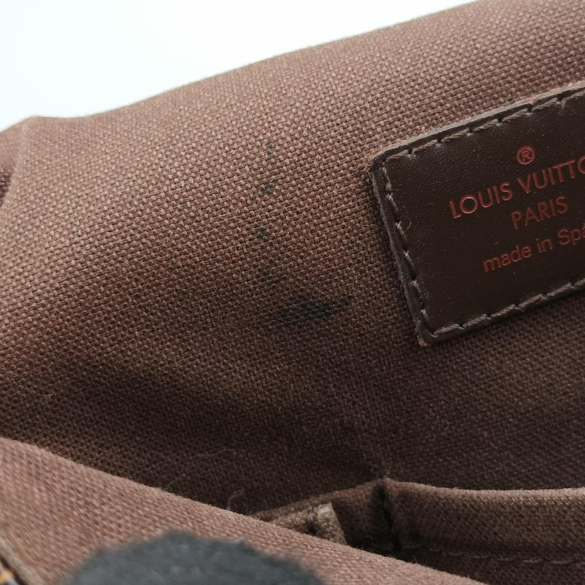 Pre-owned Louis Vuitton BROOKLYN PM EBENE Damier Canvas N51210 shoulderbag | stylenewstar