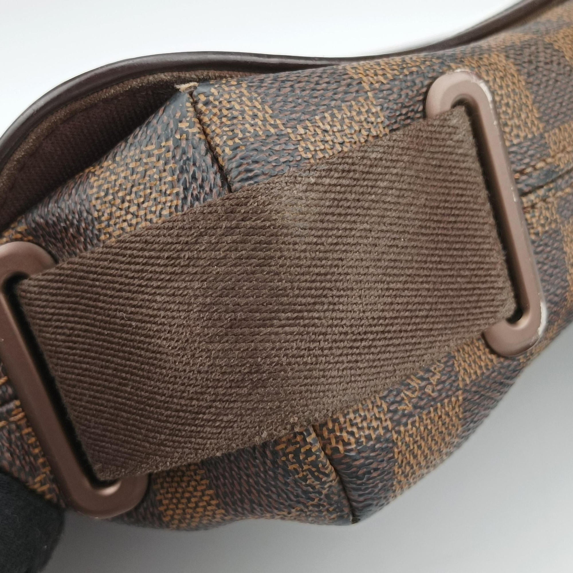 Pre-owned Louis Vuitton BROOKLYN PM EBENE Damier Canvas N51210 shoulderbag | stylenewstar