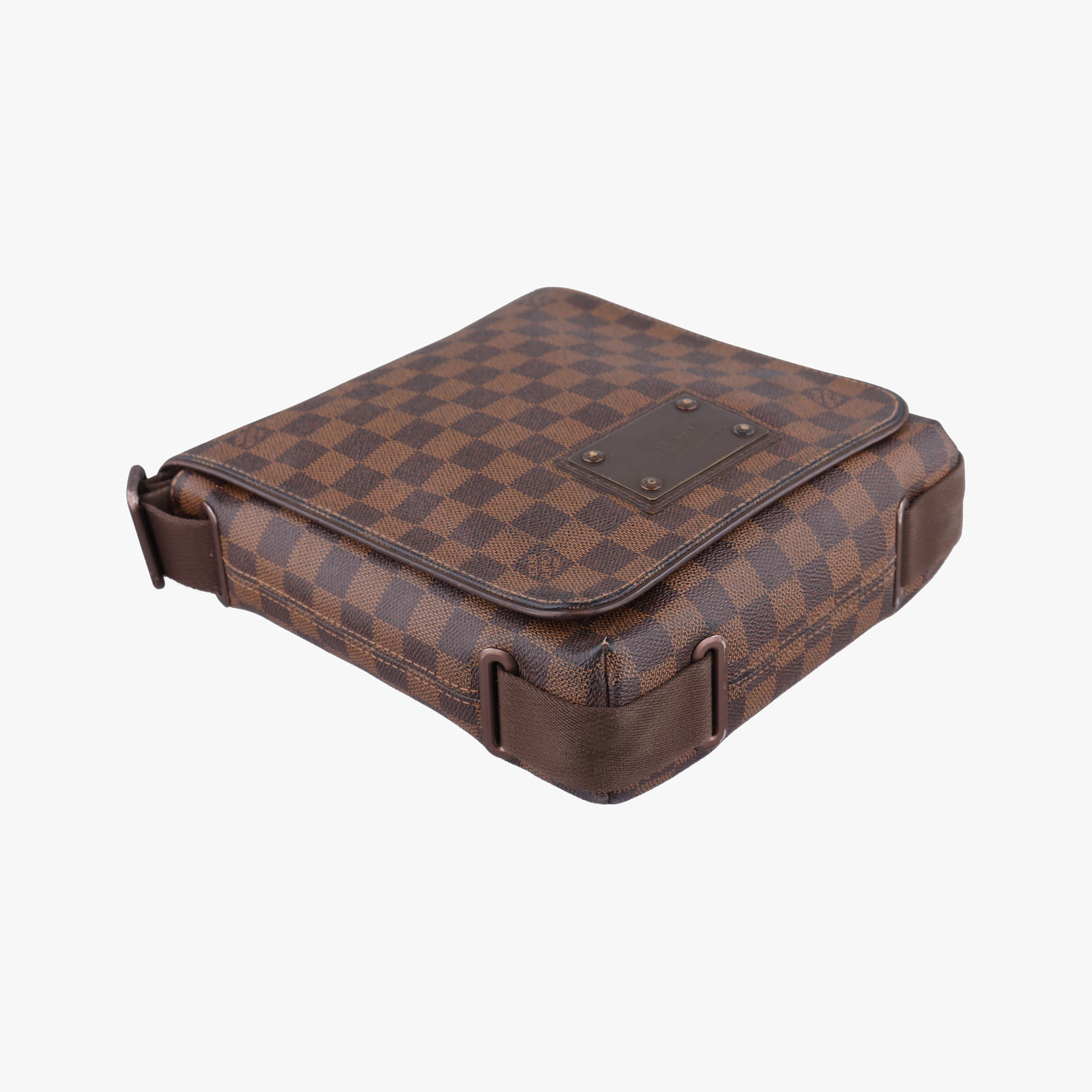 Pre-owned Louis Vuitton BROOKLYN PM EBENE Damier Canvas N51210 shoulderbag | stylenewstar