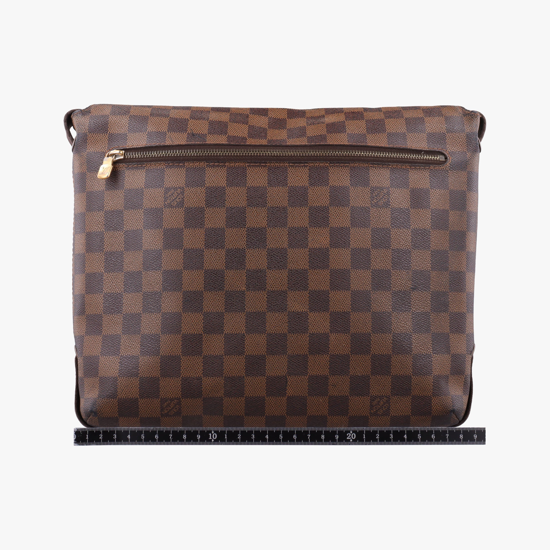 Pre-owned Louis Vuitton BROOKLYN MM EBENE Damier Canvas N51211 shoulderbag | stylenewstar