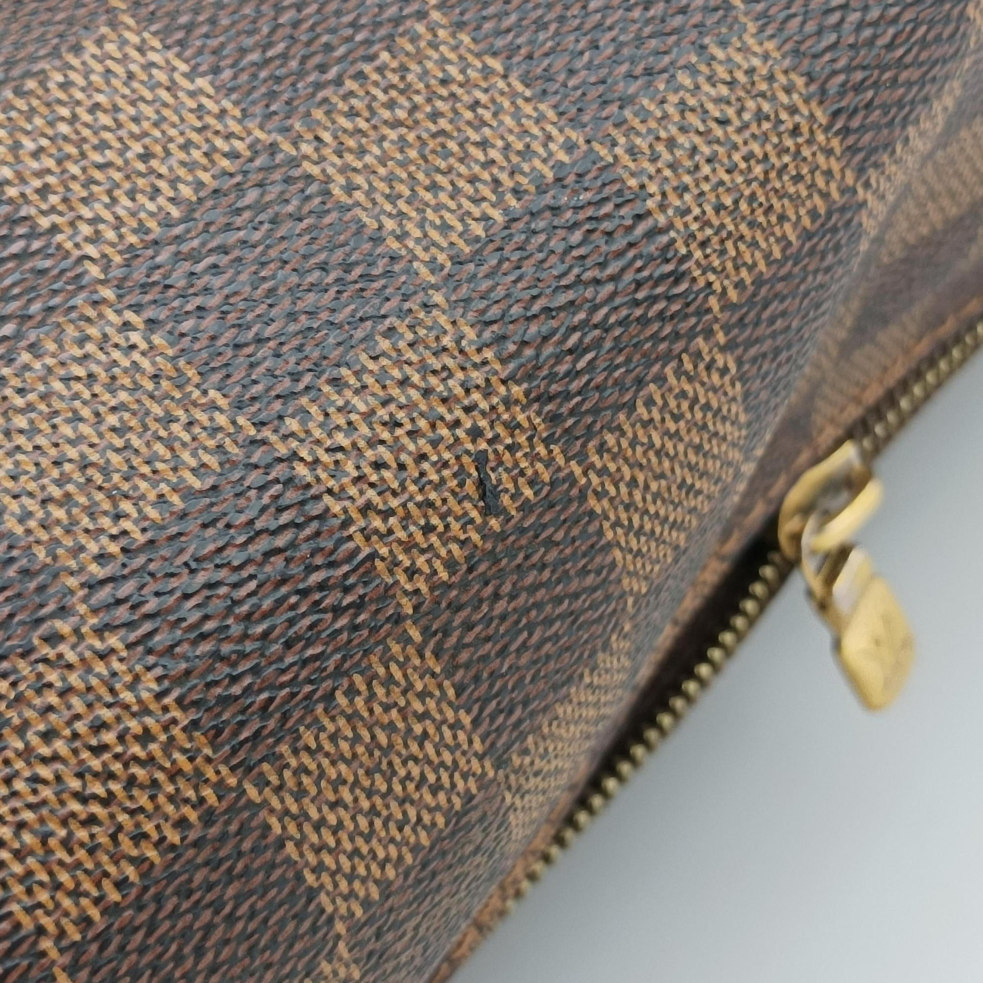 Pre-owned Louis Vuitton BROOKLYN MM EBENE Damier Canvas N51211 shoulderbag | stylenewstar