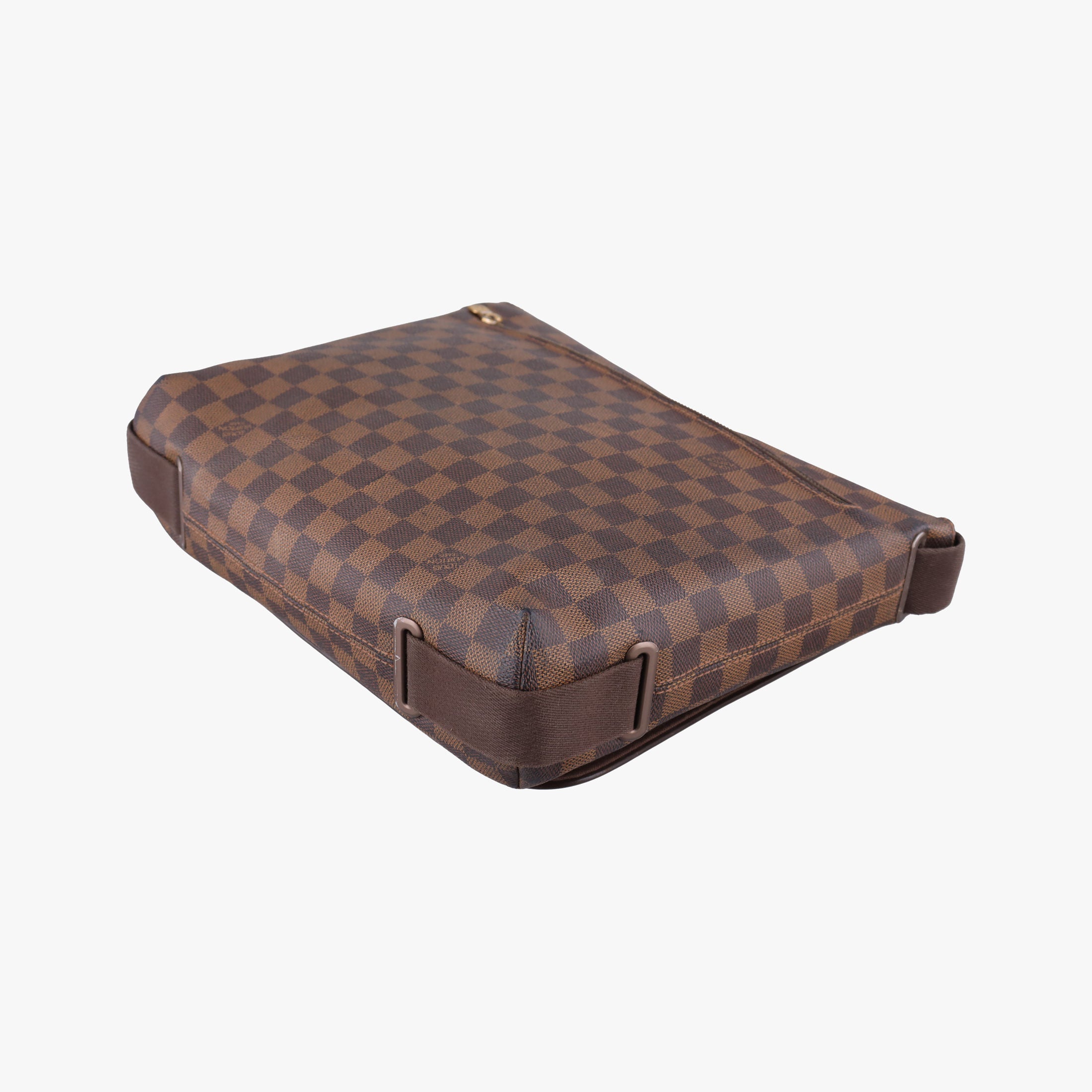 Pre-owned Louis Vuitton BROOKLYN MM EBENE Damier Canvas N51211 shoulderbag | stylenewstar