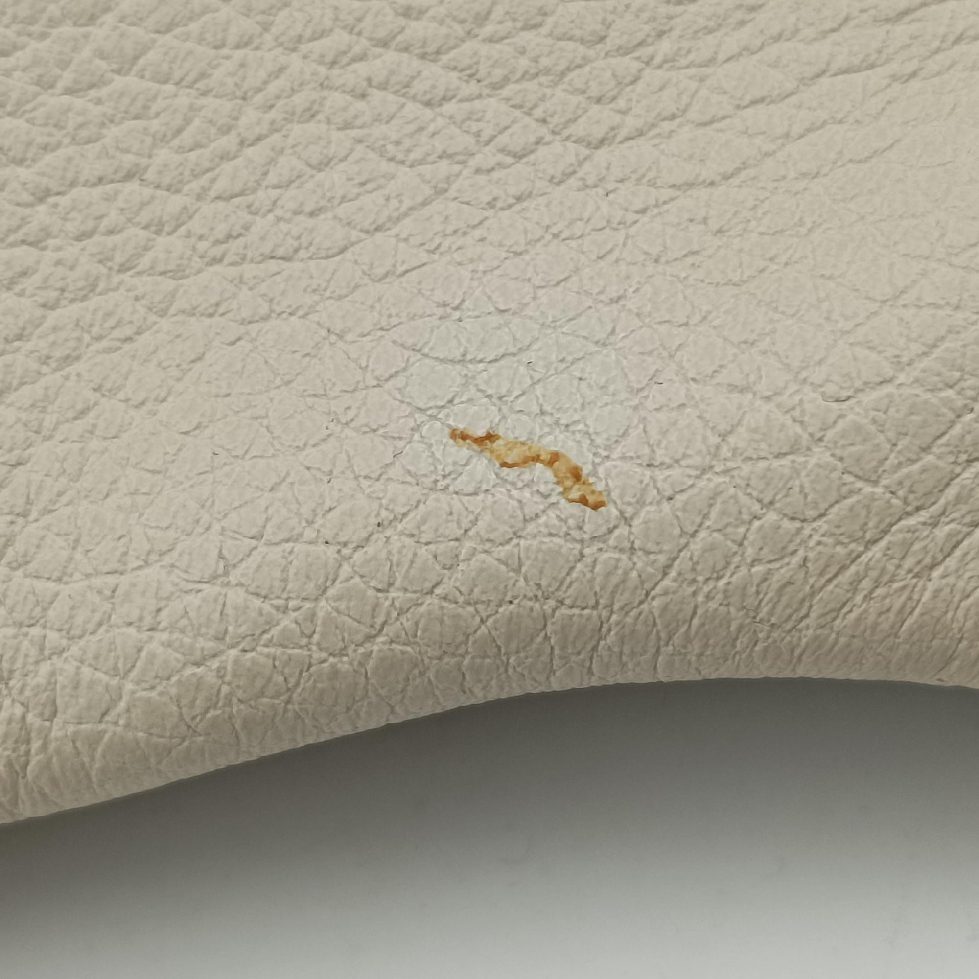 Pre-owned Gucci Gucci Print White Leather 527792 bum bag/waist bag | stylenewstar