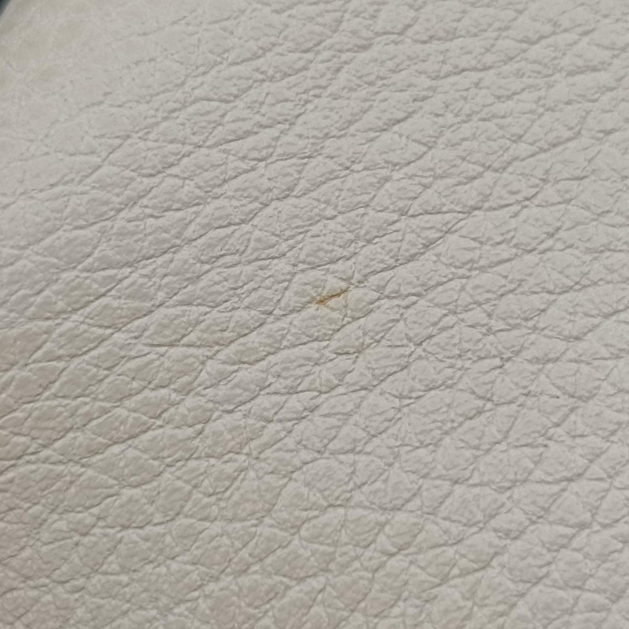 Pre-owned Gucci Gucci Print White Leather 527792 bum bag/waist bag | stylenewstar