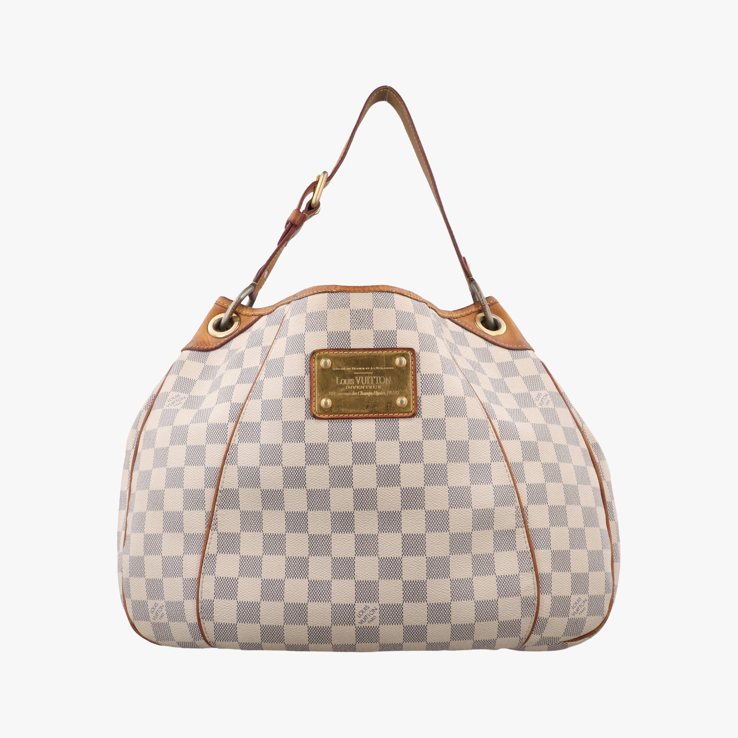 Pre-owned Louis Vuitton GALLIERA PM Azur Damier Canvas N55215 shoulderbag | stylenewstar