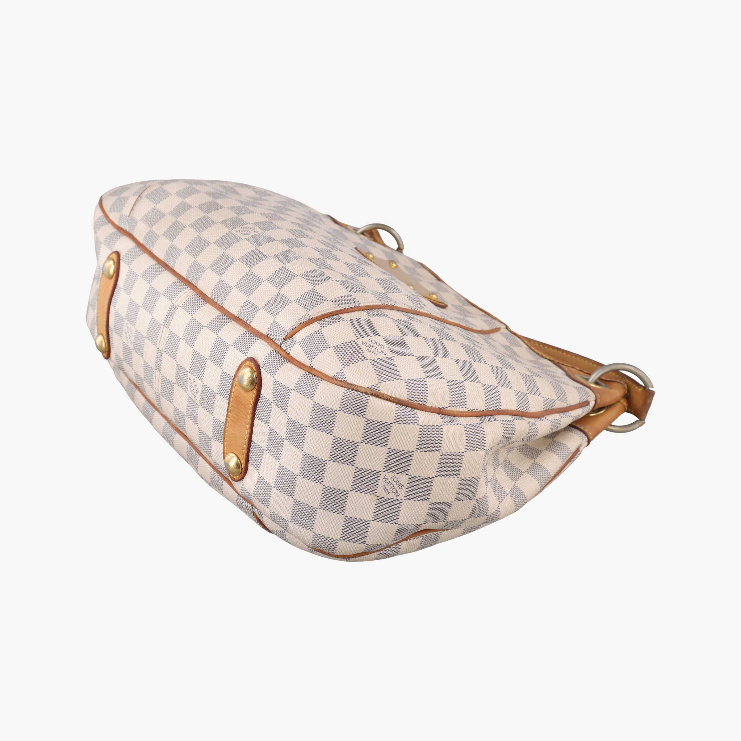 Pre-owned Louis Vuitton GALLIERA PM Azur Damier Canvas N55215 shoulderbag | stylenewstar