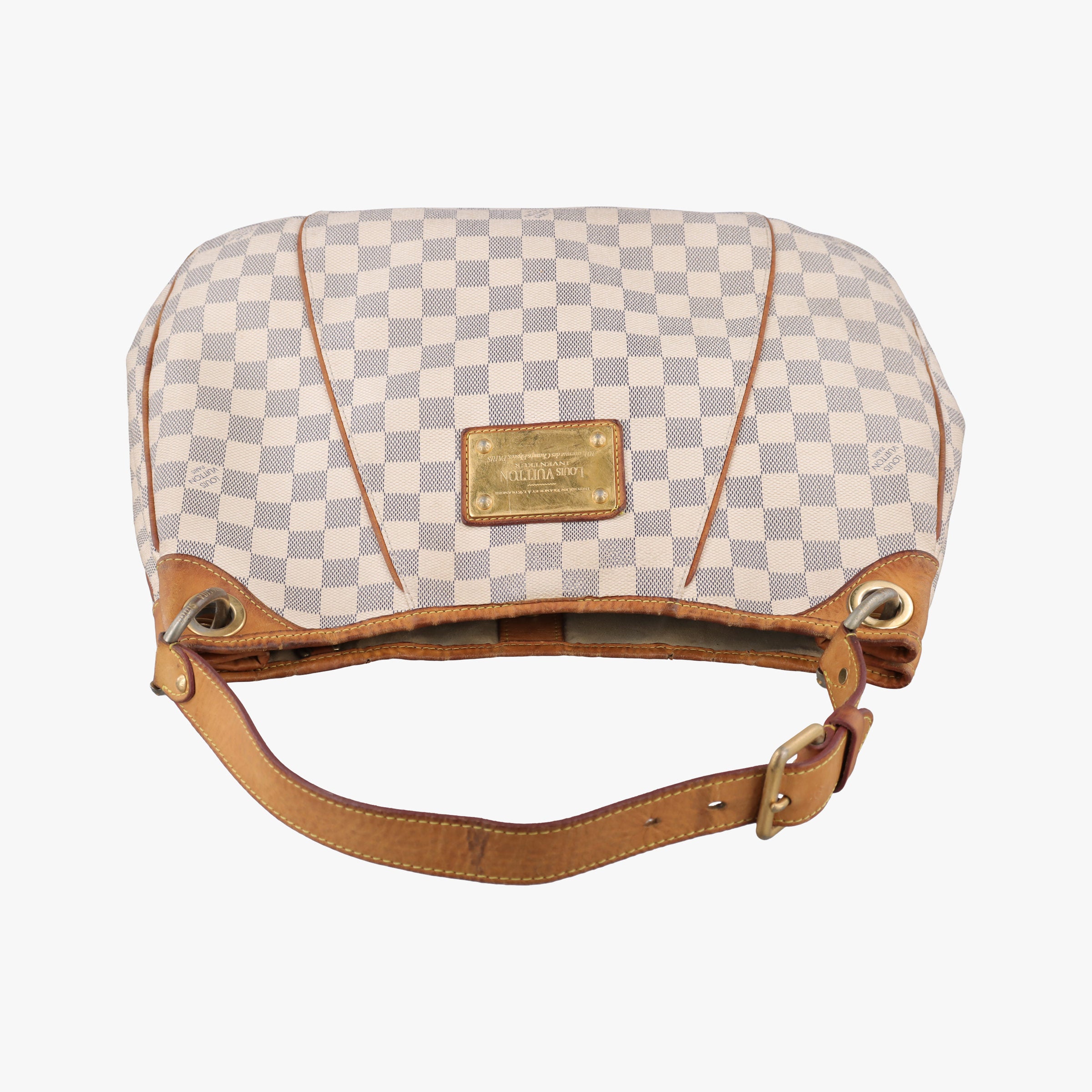 Pre-owned Louis Vuitton GALLIERA PM Azur Damier Canvas N55215 shoulderbag | stylenewstar
