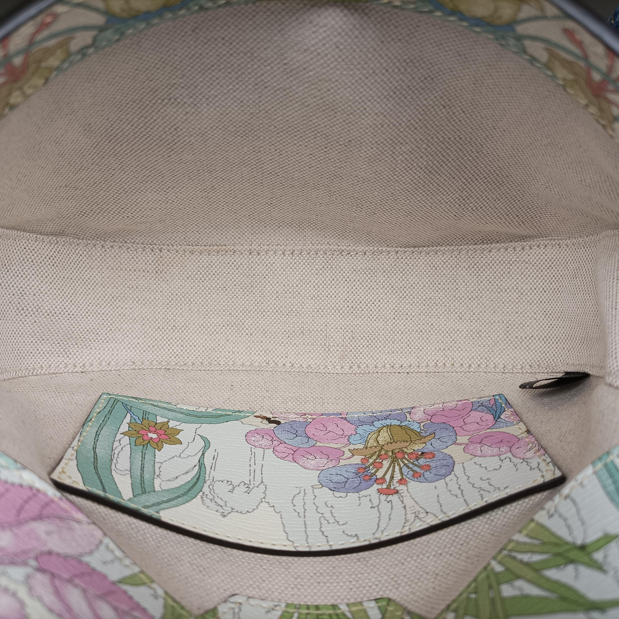 Pre-owned Gucci Horsebit 1955 WhitexMulticolour Leather 677266 shoulderbag | stylenewstar