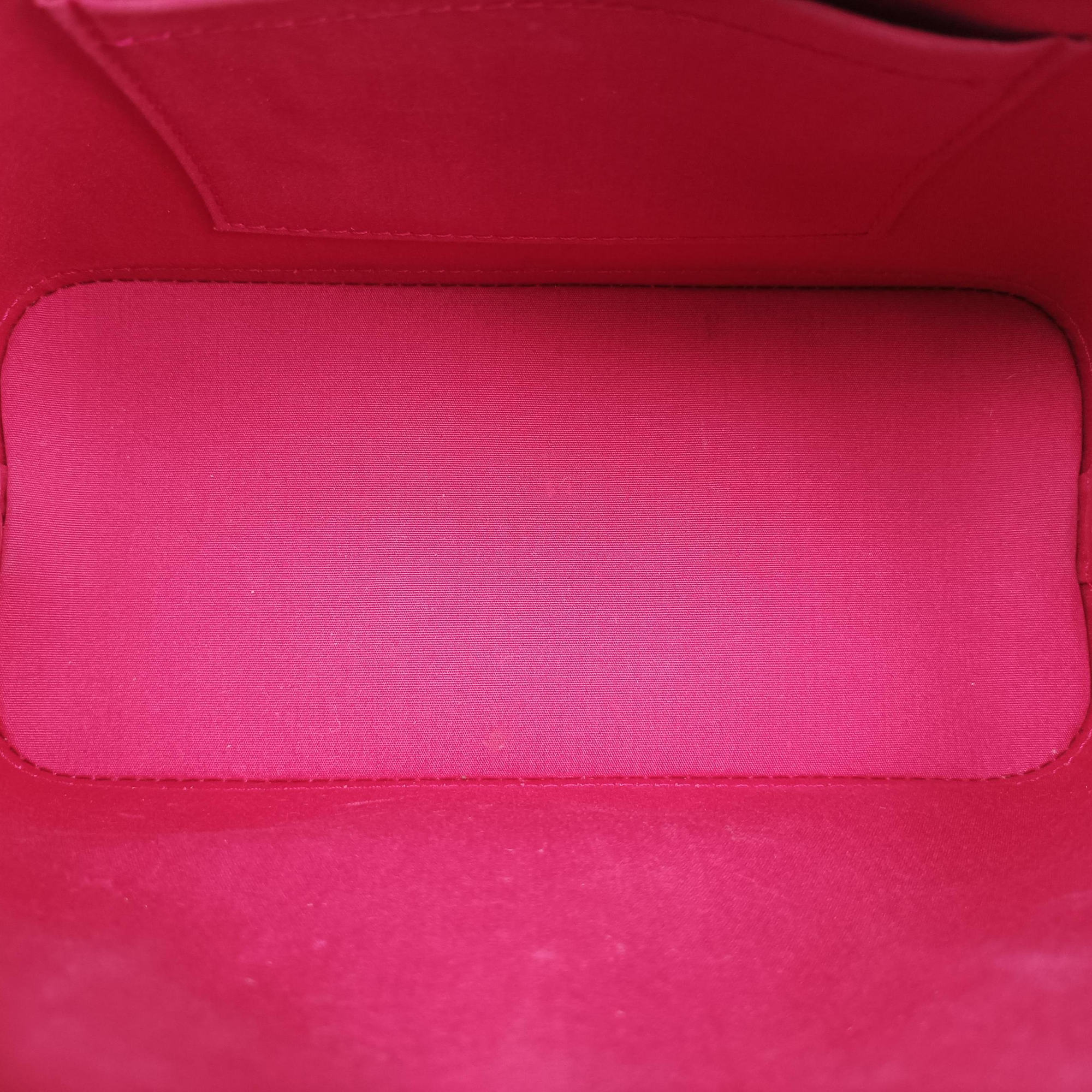 Pre-owned Louis Vuitton Alma BB pomme d'amour Vernis M91606 shoulderbag | stylenewstar
