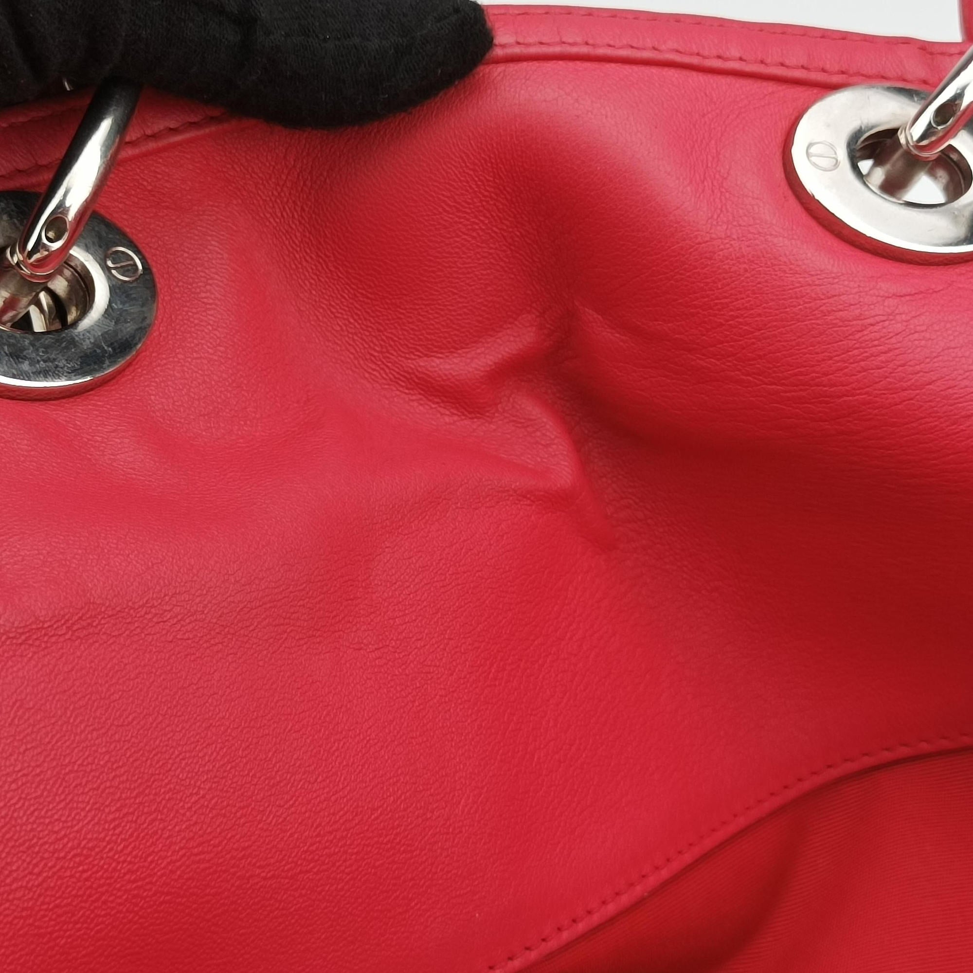 Secondhand Christian Dior Granville Pink lambskin  shoulderbag | stylenewstar