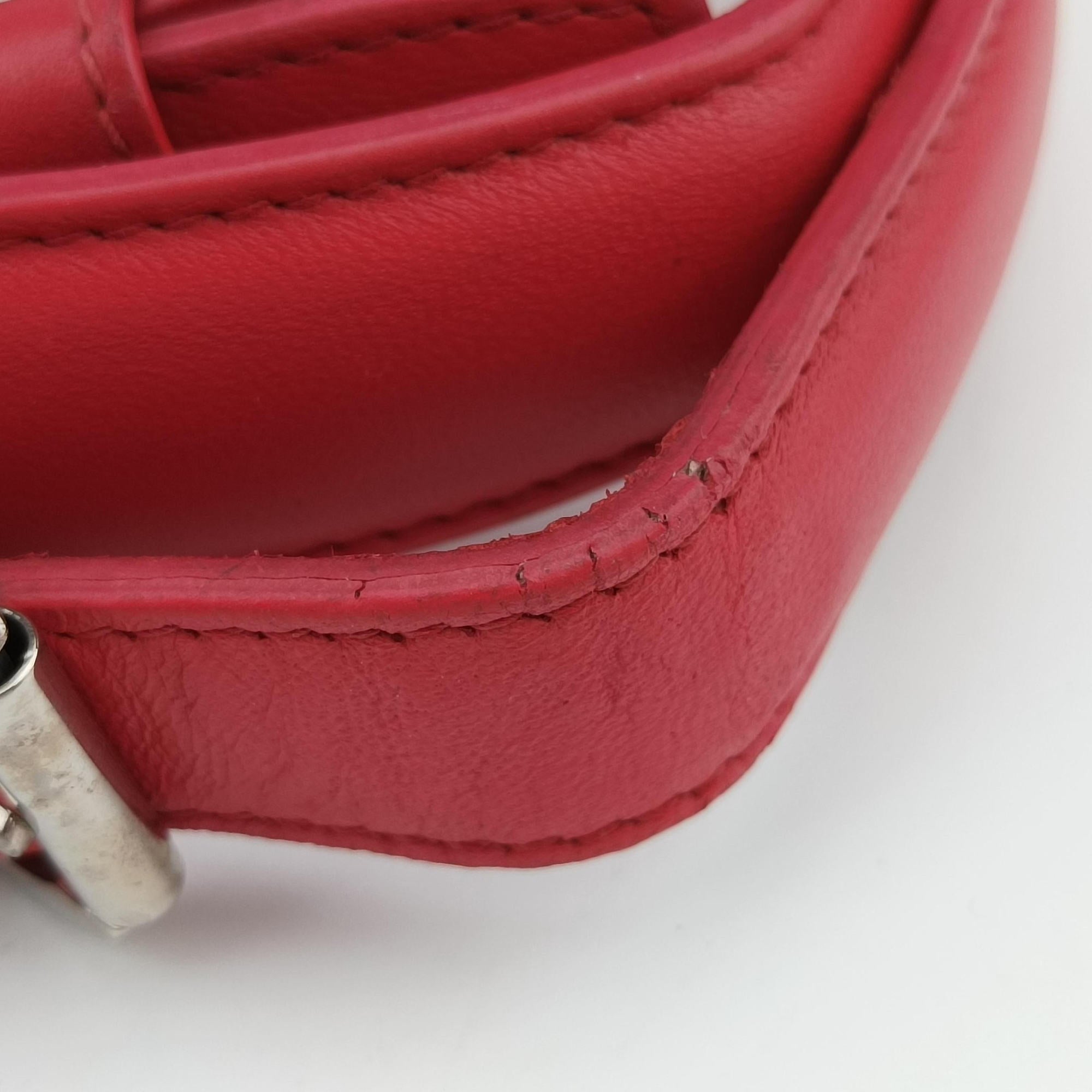 Secondhand Christian Dior Granville Pink lambskin  shoulderbag | stylenewstar