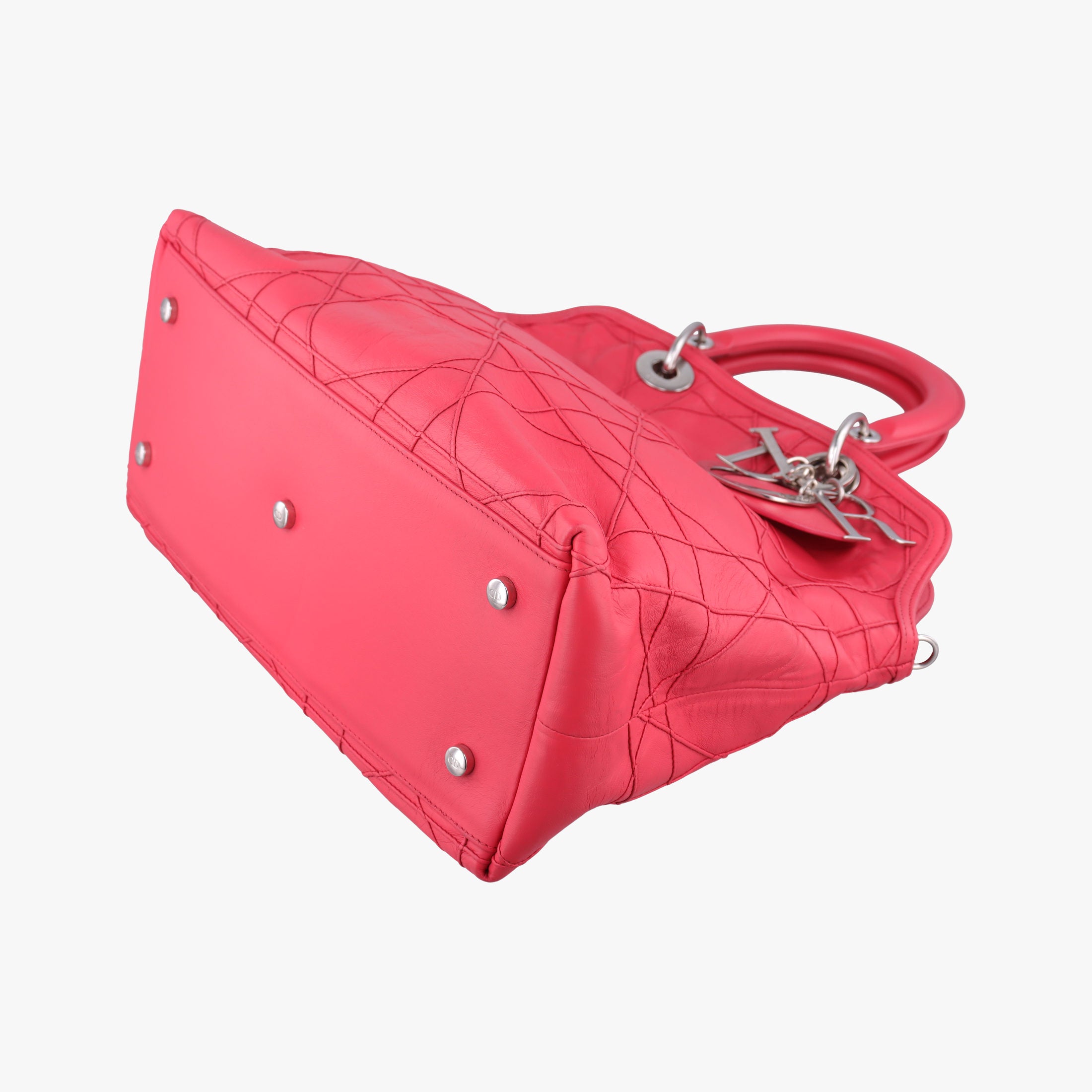Secondhand Christian Dior Granville Pink lambskin  shoulderbag | stylenewstar