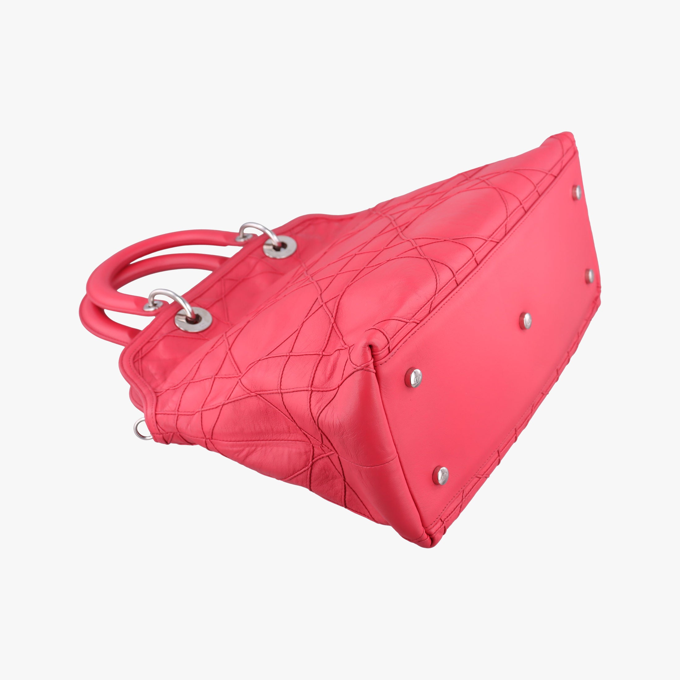 Secondhand Christian Dior Granville Pink lambskin  shoulderbag | stylenewstar