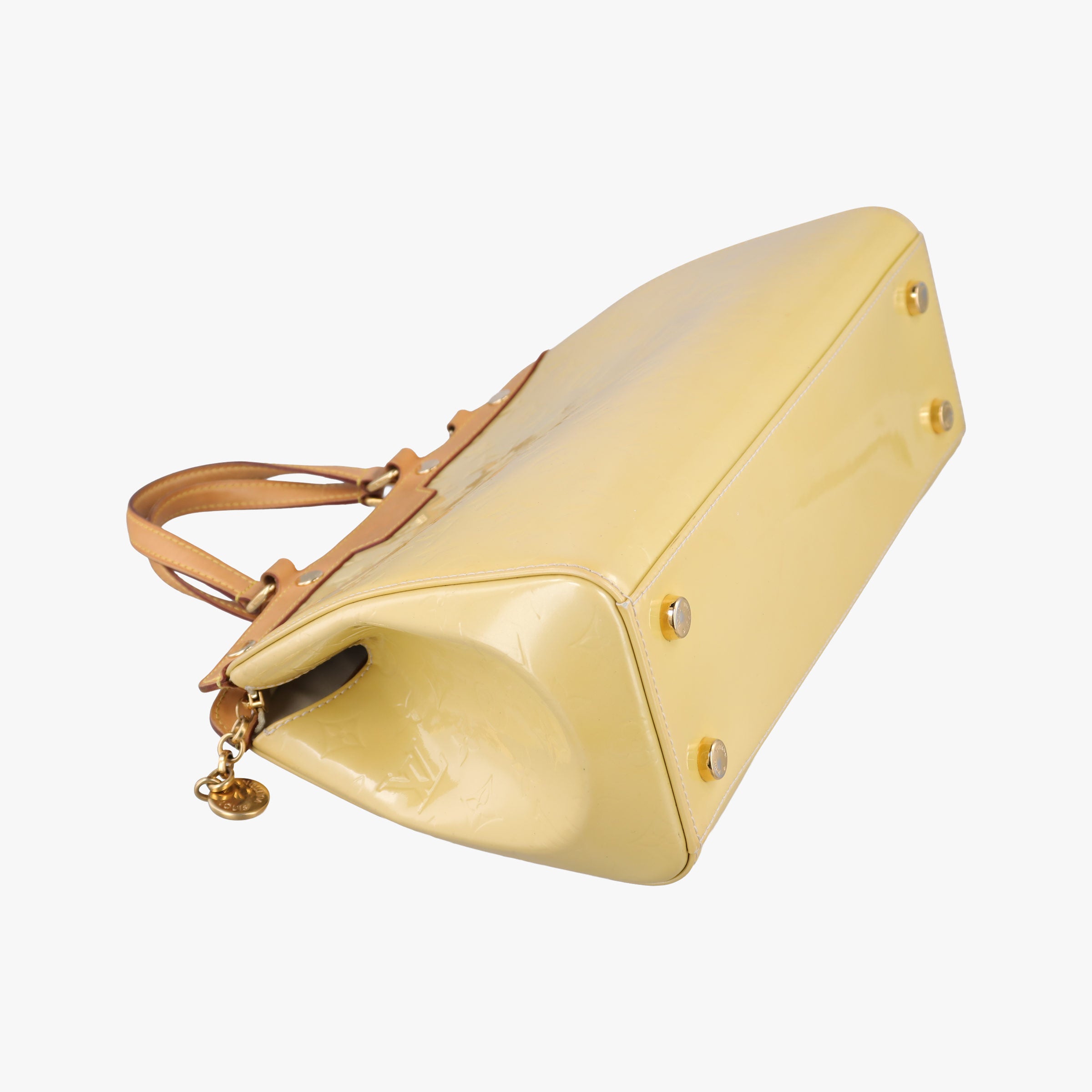 Pre-owned Louis Vuitton Brea MM Dunne Vernis M90180 handbag | stylenewstar