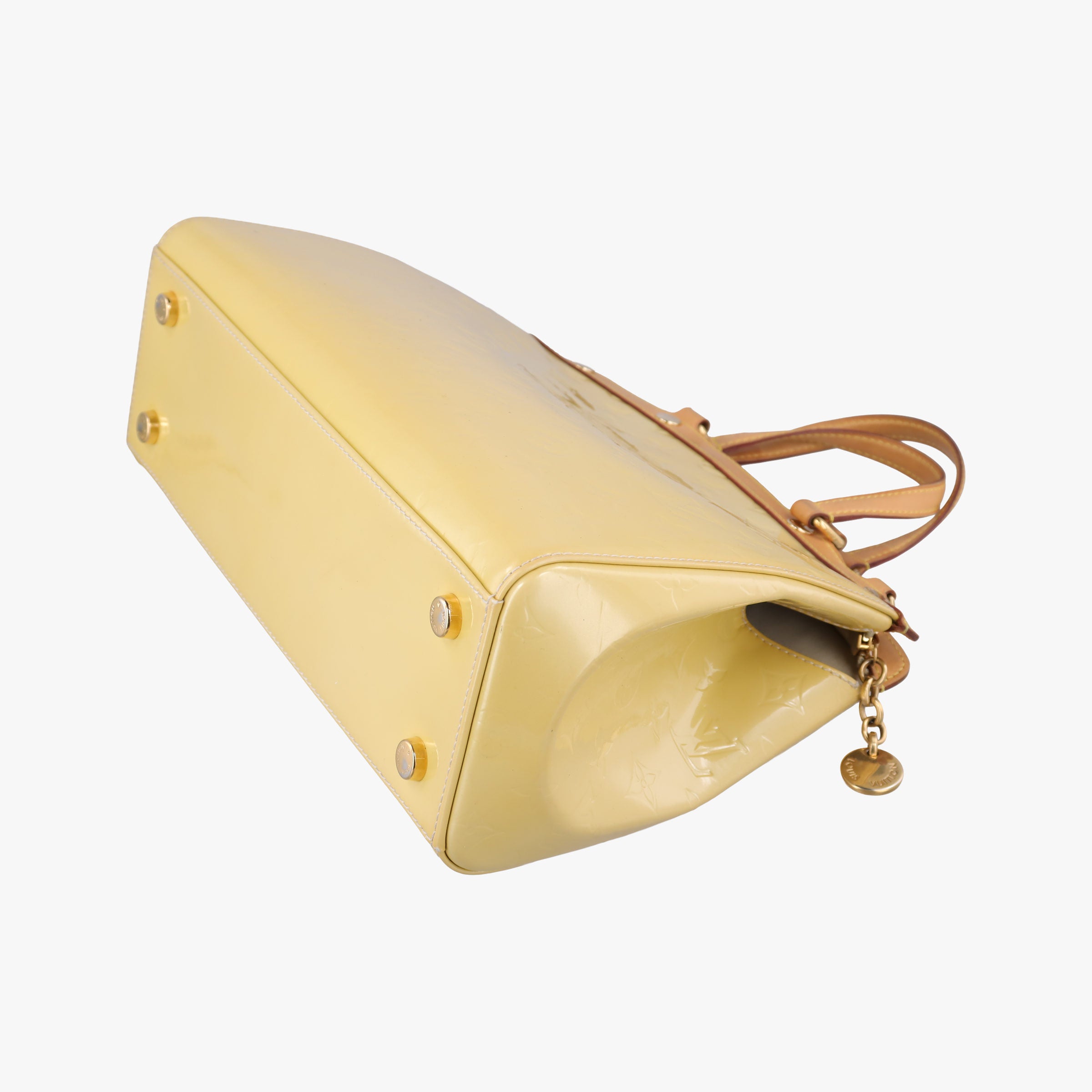 Pre-owned Louis Vuitton Brea MM Dunne Vernis M90180 handbag | stylenewstar