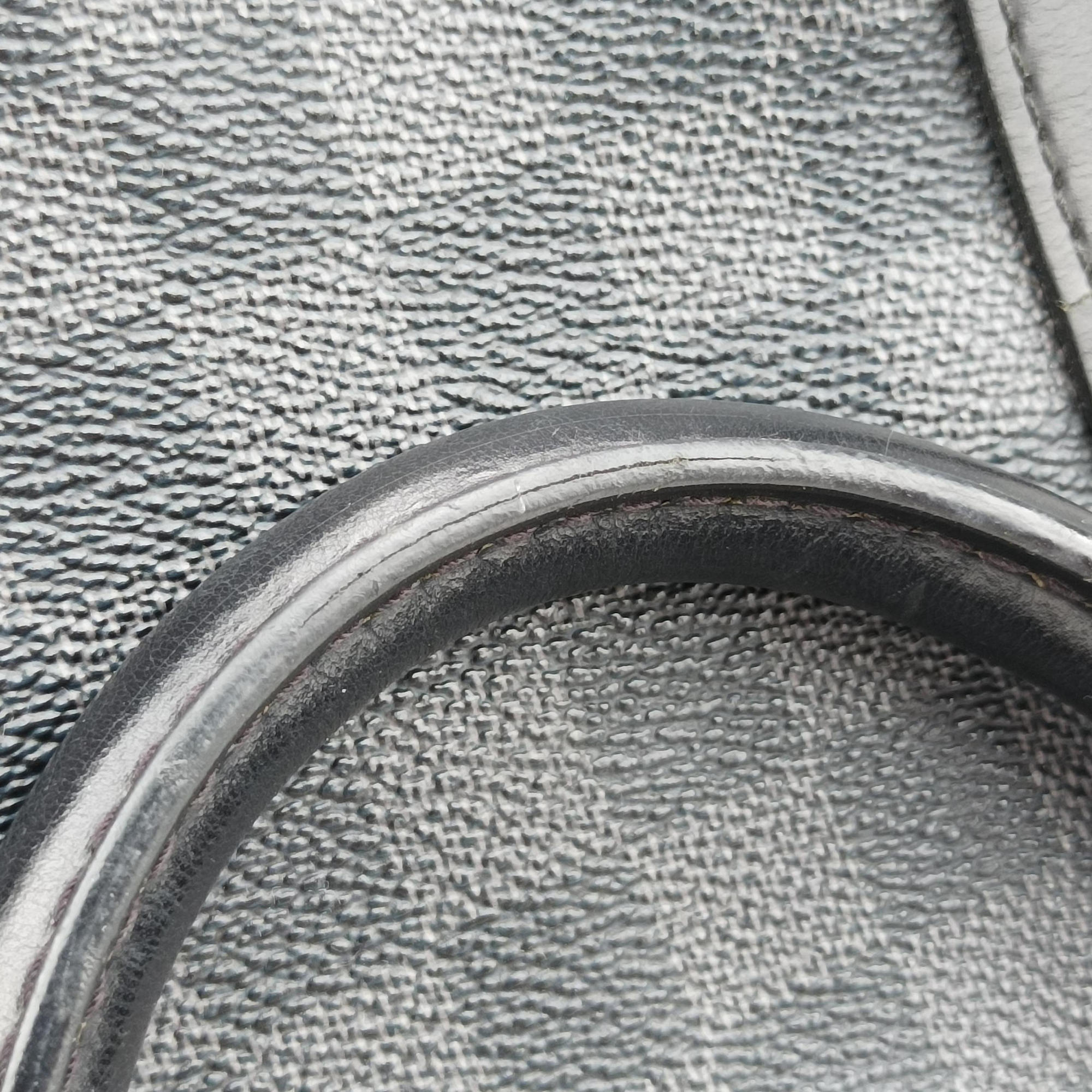 Pre-owned Louis Vuitton Keepall Bandouliere 55 Noir Damier Graphite N41413 bostonbag | stylenewstar