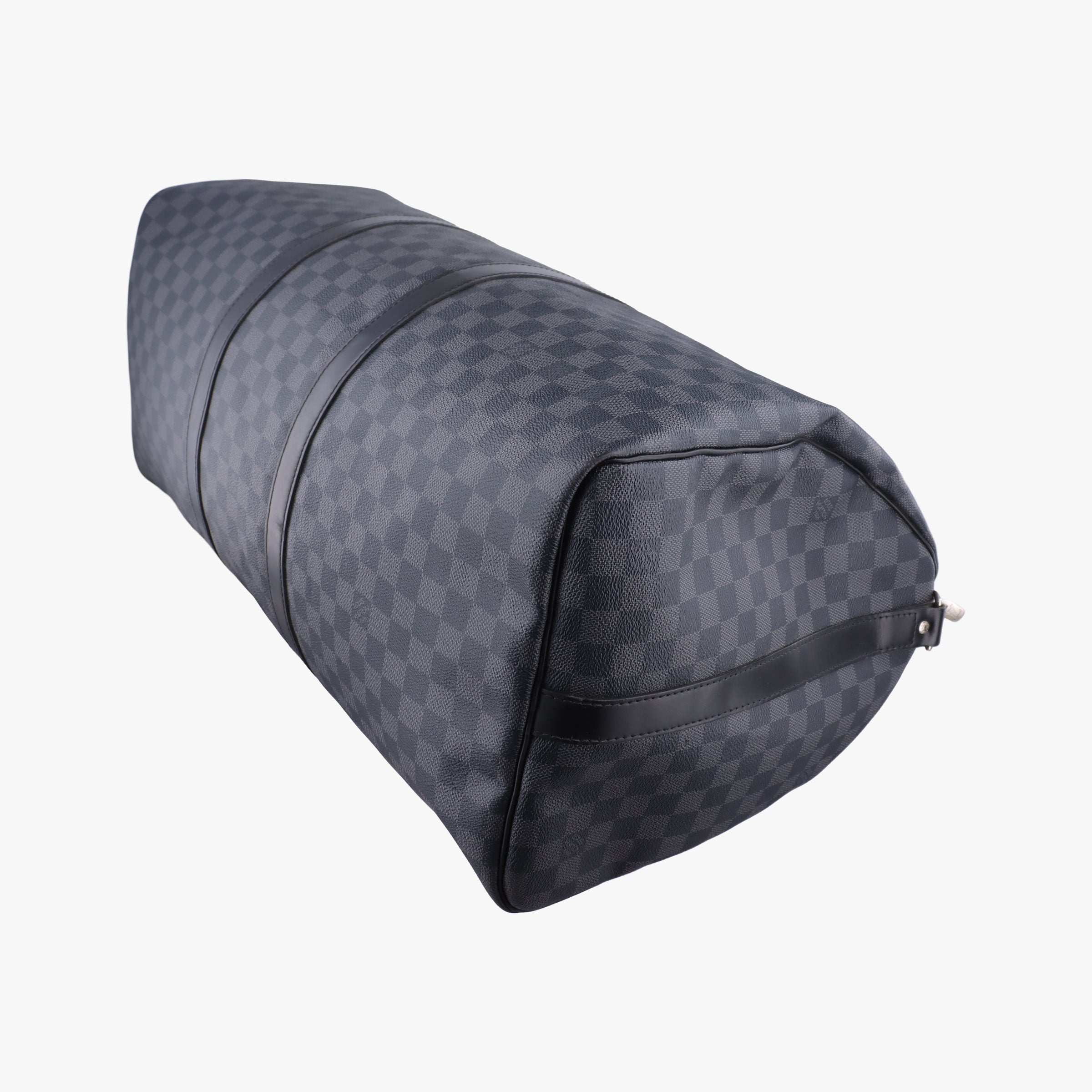 Pre-owned Louis Vuitton Keepall Bandouliere 55 Noir Damier Graphite N41413 bostonbag | stylenewstar