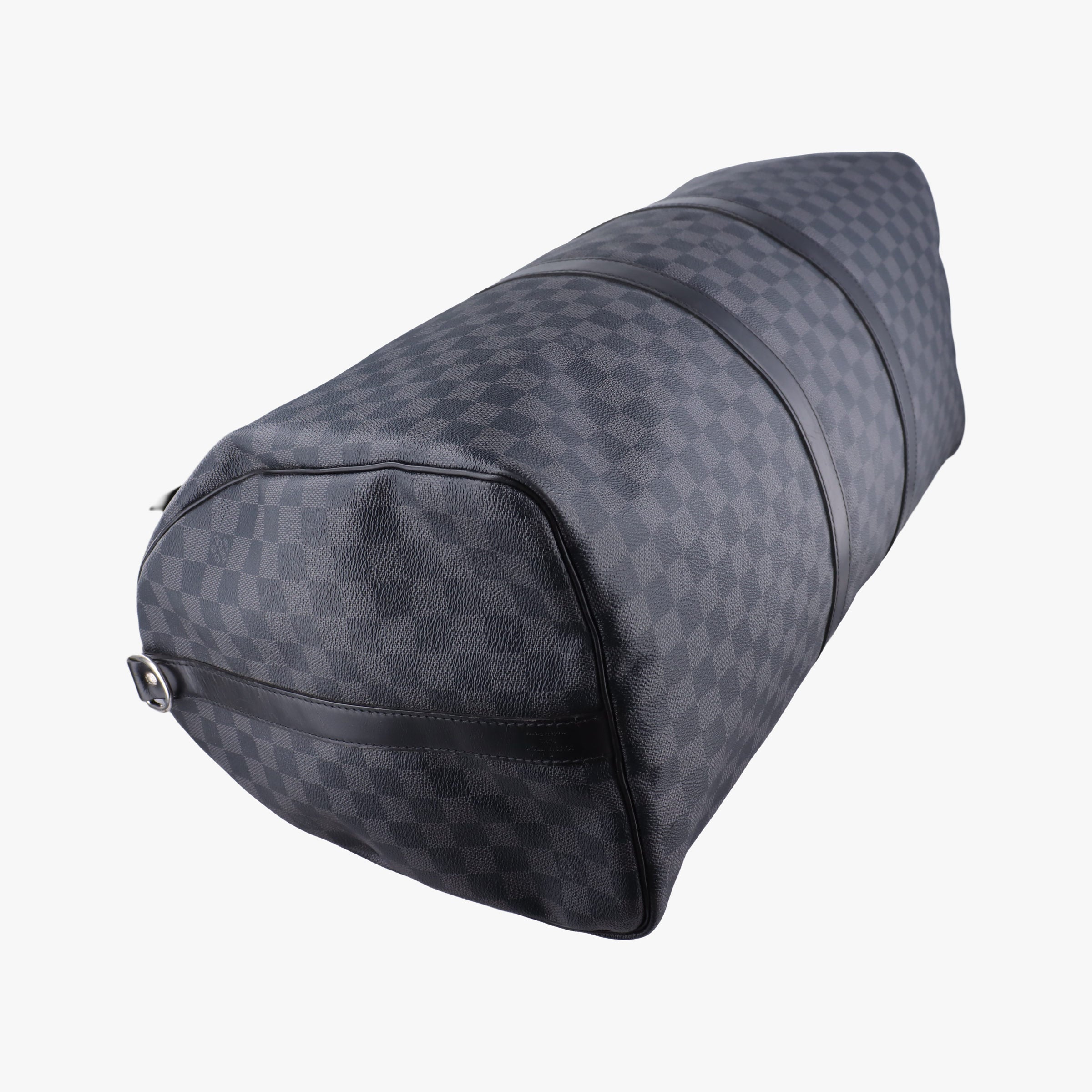 Pre-owned Louis Vuitton Keepall Bandouliere 55 Noir Damier Graphite N41413 bostonbag | stylenewstar