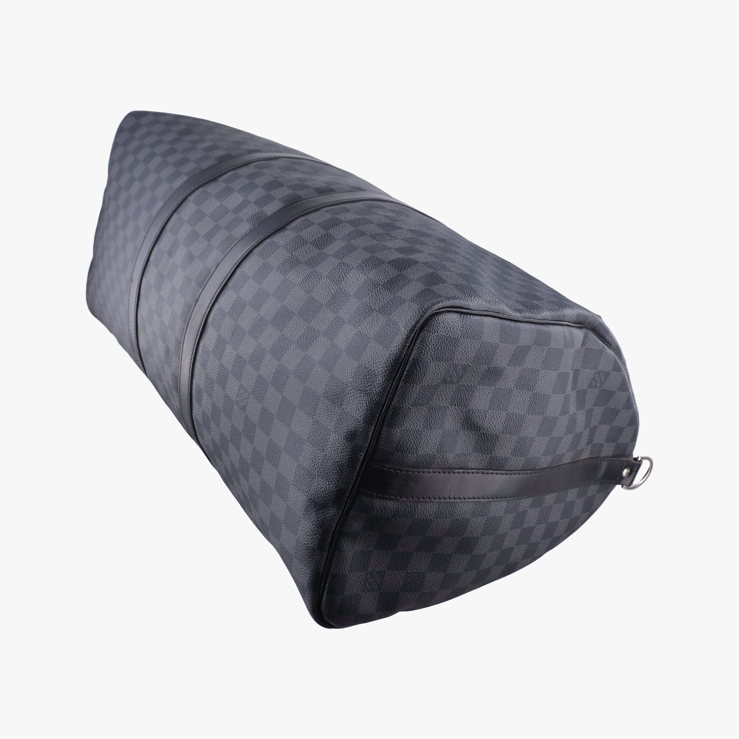 Pre-owned Louis Vuitton Keepall Bandouliere 55 Noir Damier Graphite N41413 bostonbag | stylenewstar