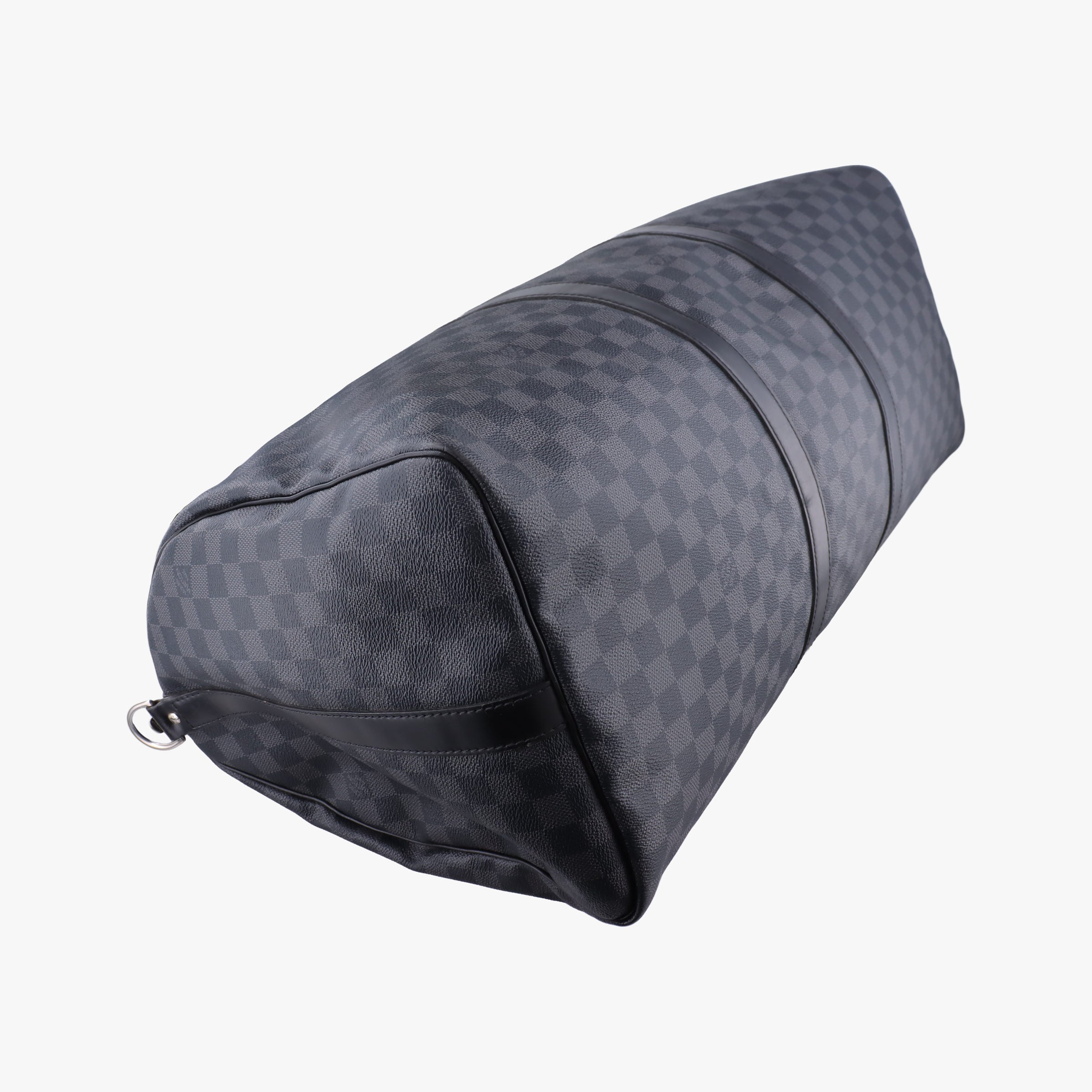 Pre-owned Louis Vuitton Keepall Bandouliere 55 Noir Damier Graphite N41413 bostonbag | stylenewstar