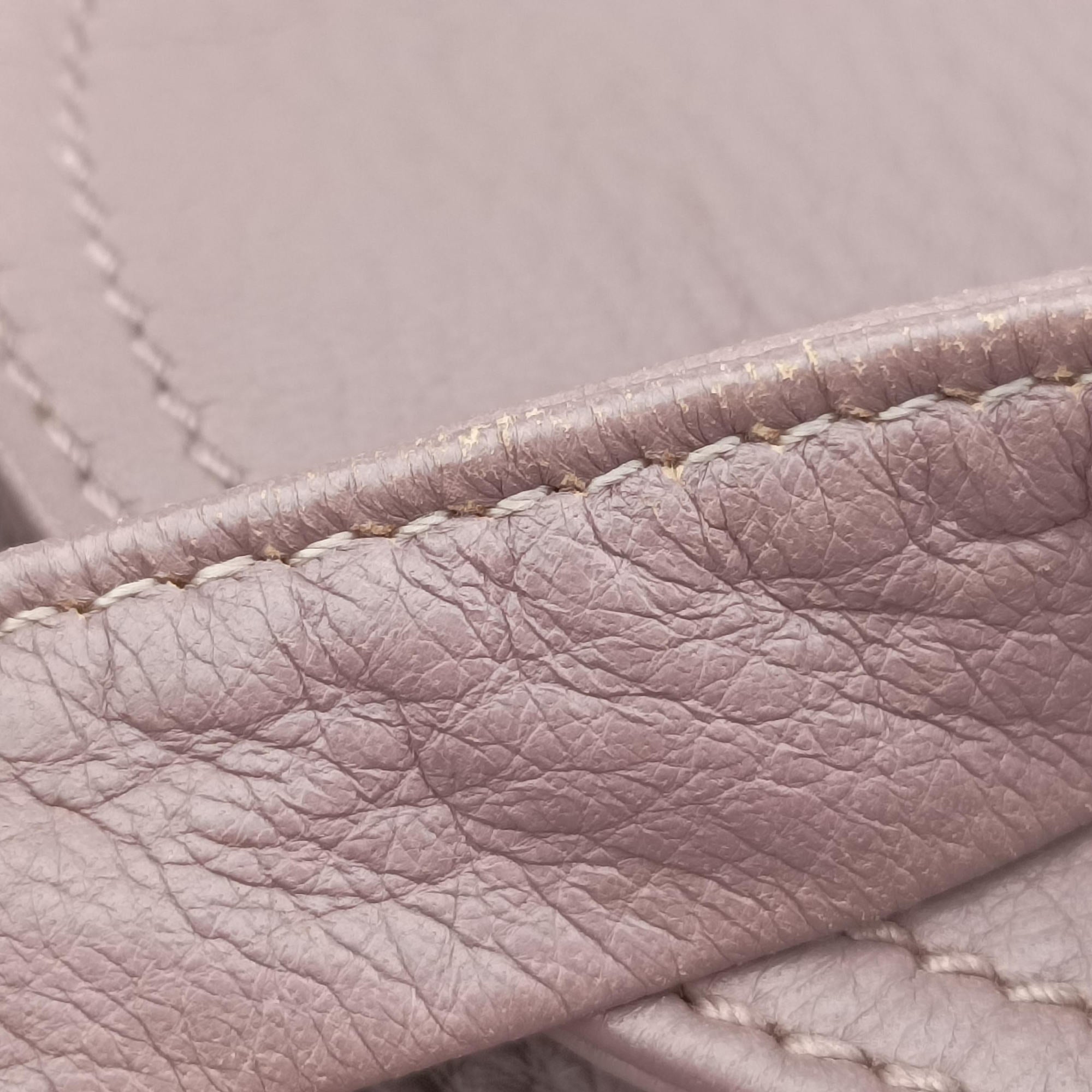 Vintage Gucci Bamboo 1921  Mauve Leather 232940 shoulderbag | stylenewstar