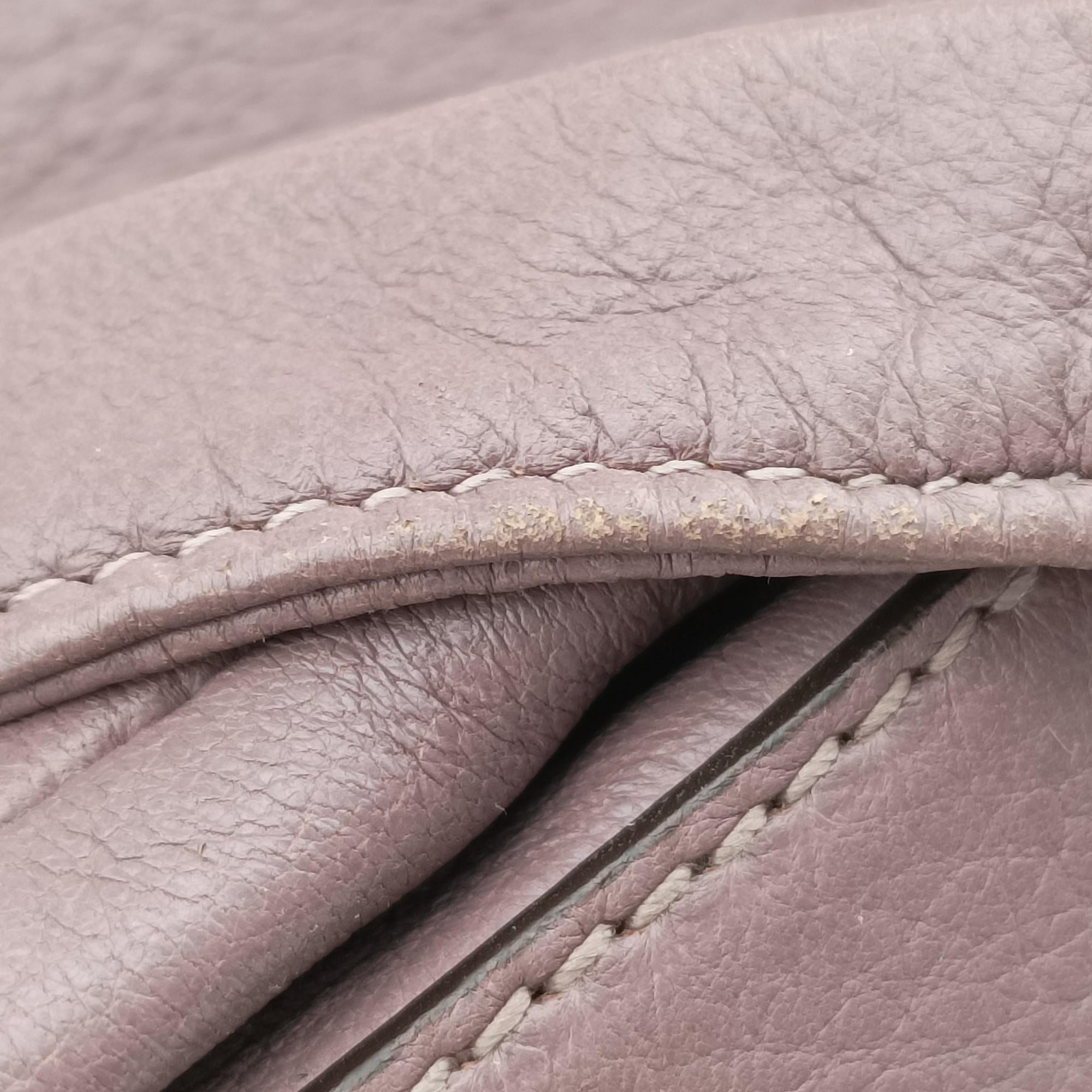 Vintage Gucci Bamboo 1921  Mauve Leather 232940 shoulderbag | stylenewstar