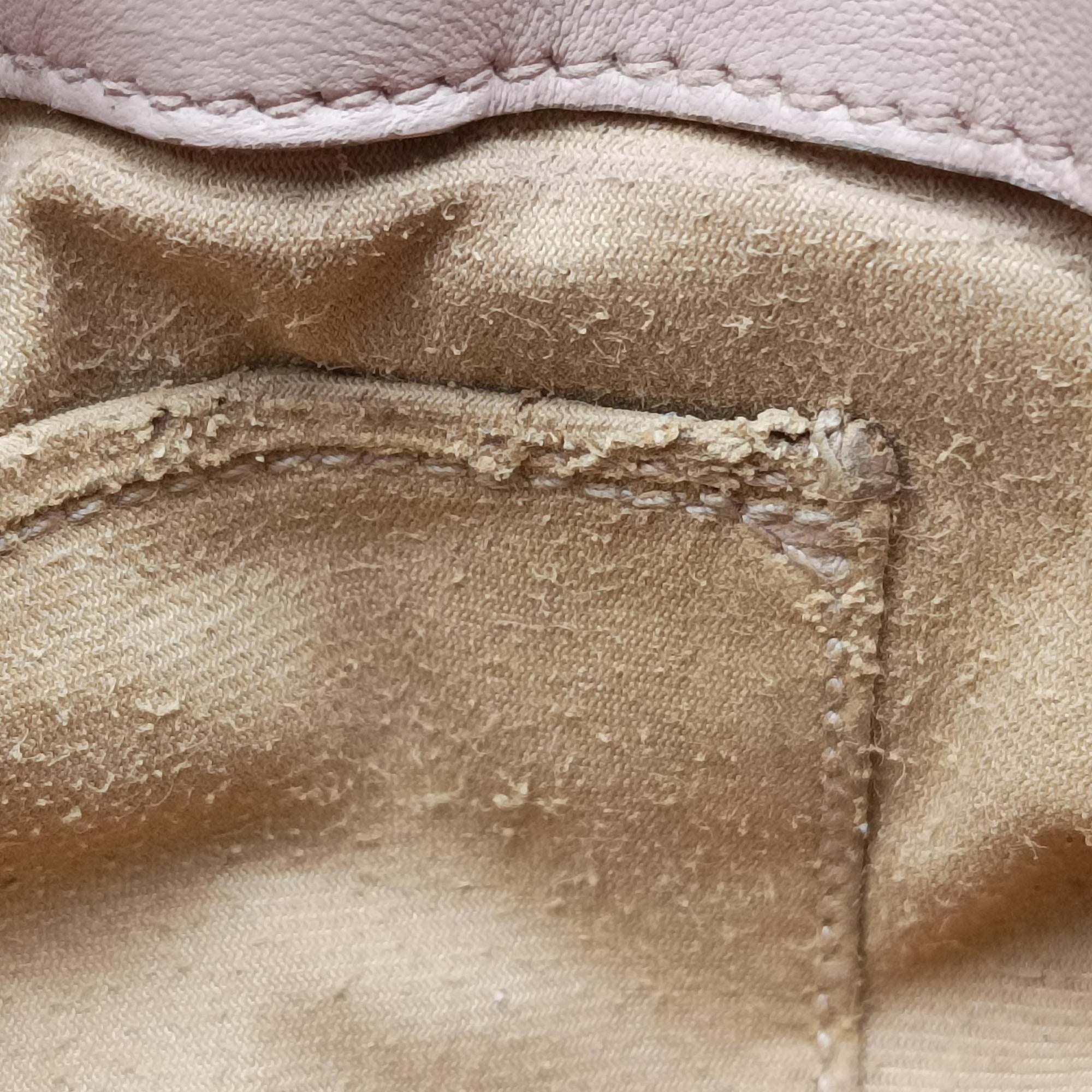 Pre-owned Prada Gaufre Logo Flap Pink Nappa Leather BT0939 shoulderbag | stylenewstar