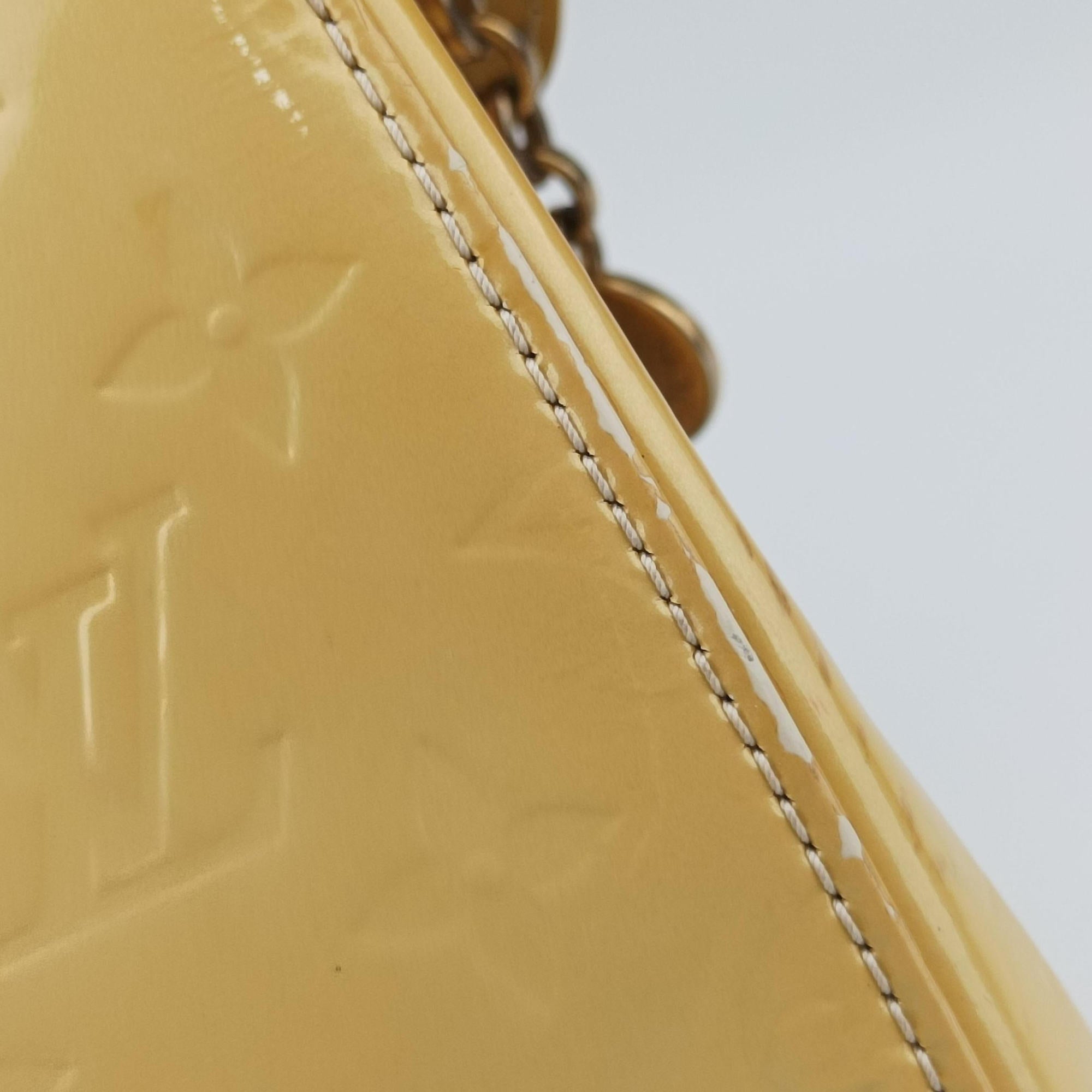 Pre-owned Louis Vuitton Brea MM Dunne Vernis M90180 shoulderbag | stylenewstar