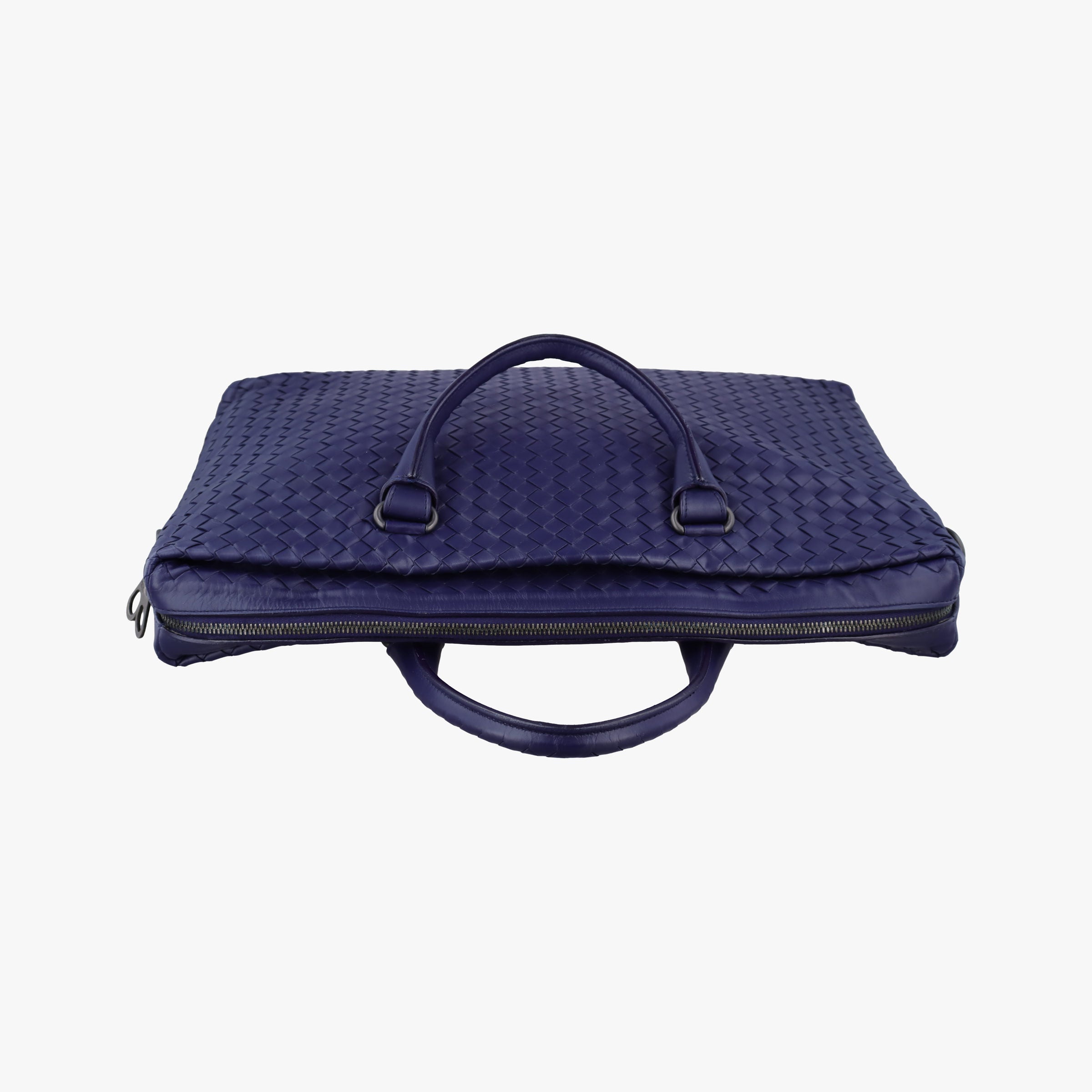 Vintage Bottega Veneta Intrecciato Briefcase Purple lambskin  shoulderbag | stylenewstar