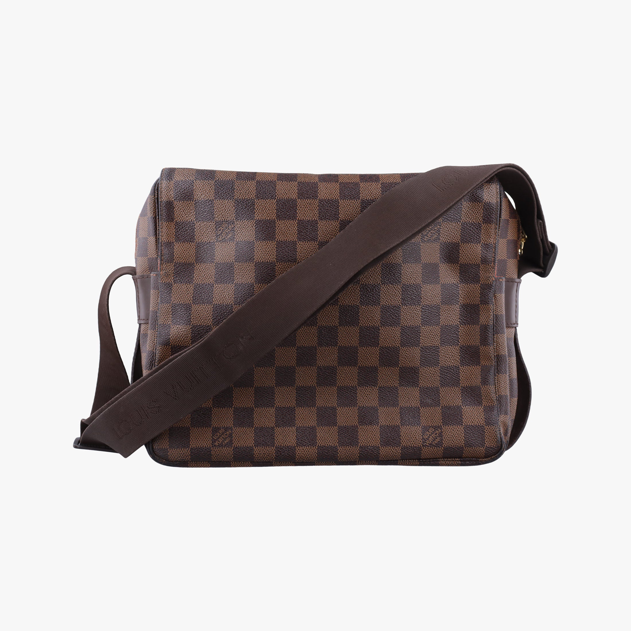 Secondhand Louis Vuitton NAVIGLIO EBENE Damier Canvas N45255 shoulderbag | stylenewstar