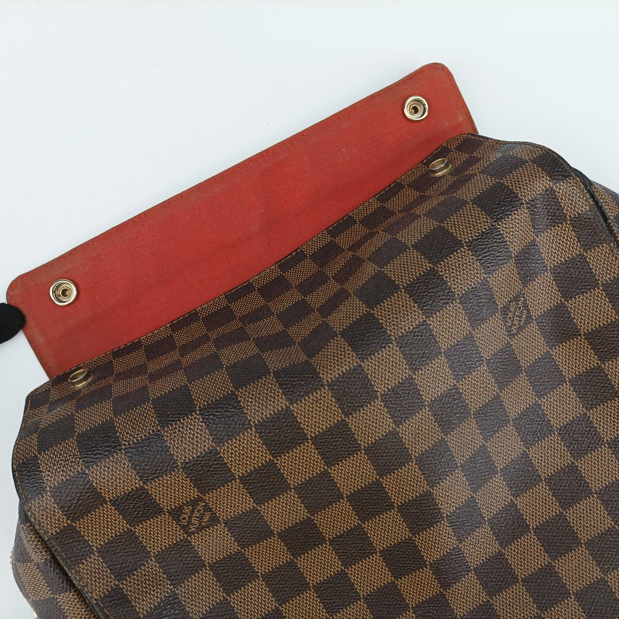 Secondhand Louis Vuitton NAVIGLIO EBENE Damier Canvas N45255 shoulderbag | stylenewstar