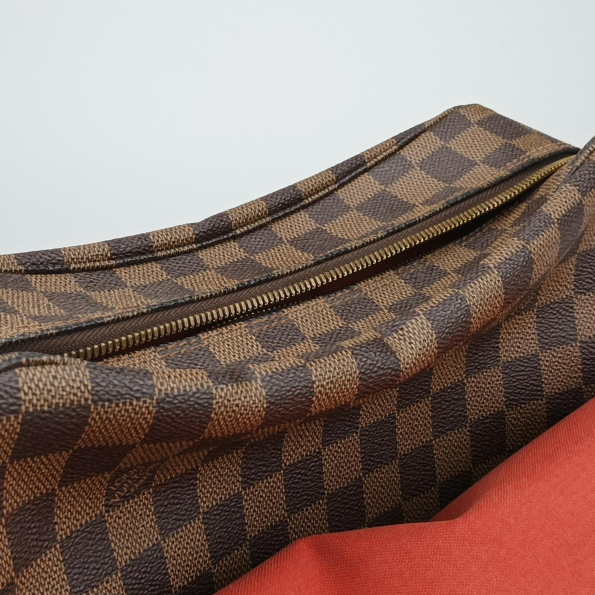 Secondhand Louis Vuitton NAVIGLIO EBENE Damier Canvas N45255 shoulderbag | stylenewstar