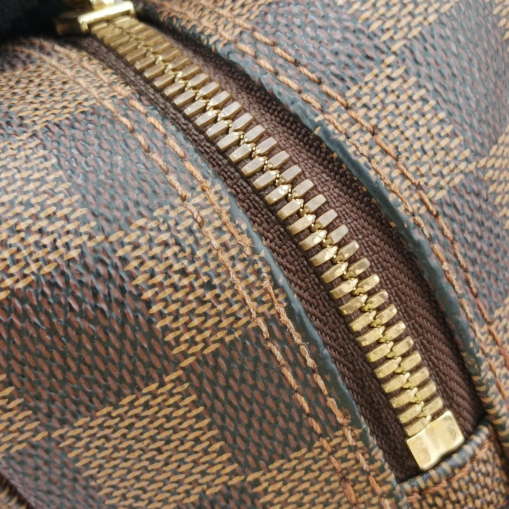Secondhand Louis Vuitton NAVIGLIO EBENE Damier Canvas N45255 shoulderbag | stylenewstar