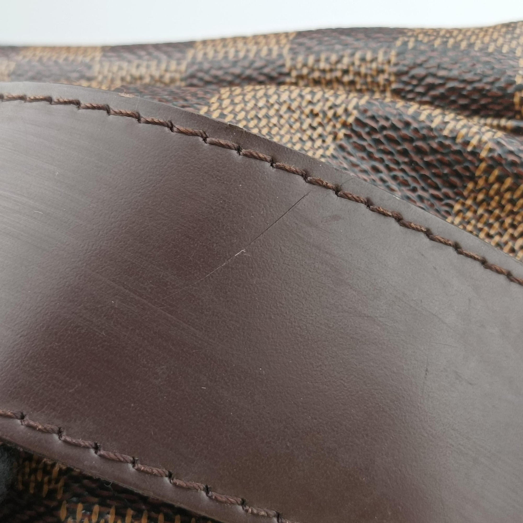 Secondhand Louis Vuitton NAVIGLIO EBENE Damier Canvas N45255 shoulderbag | stylenewstar
