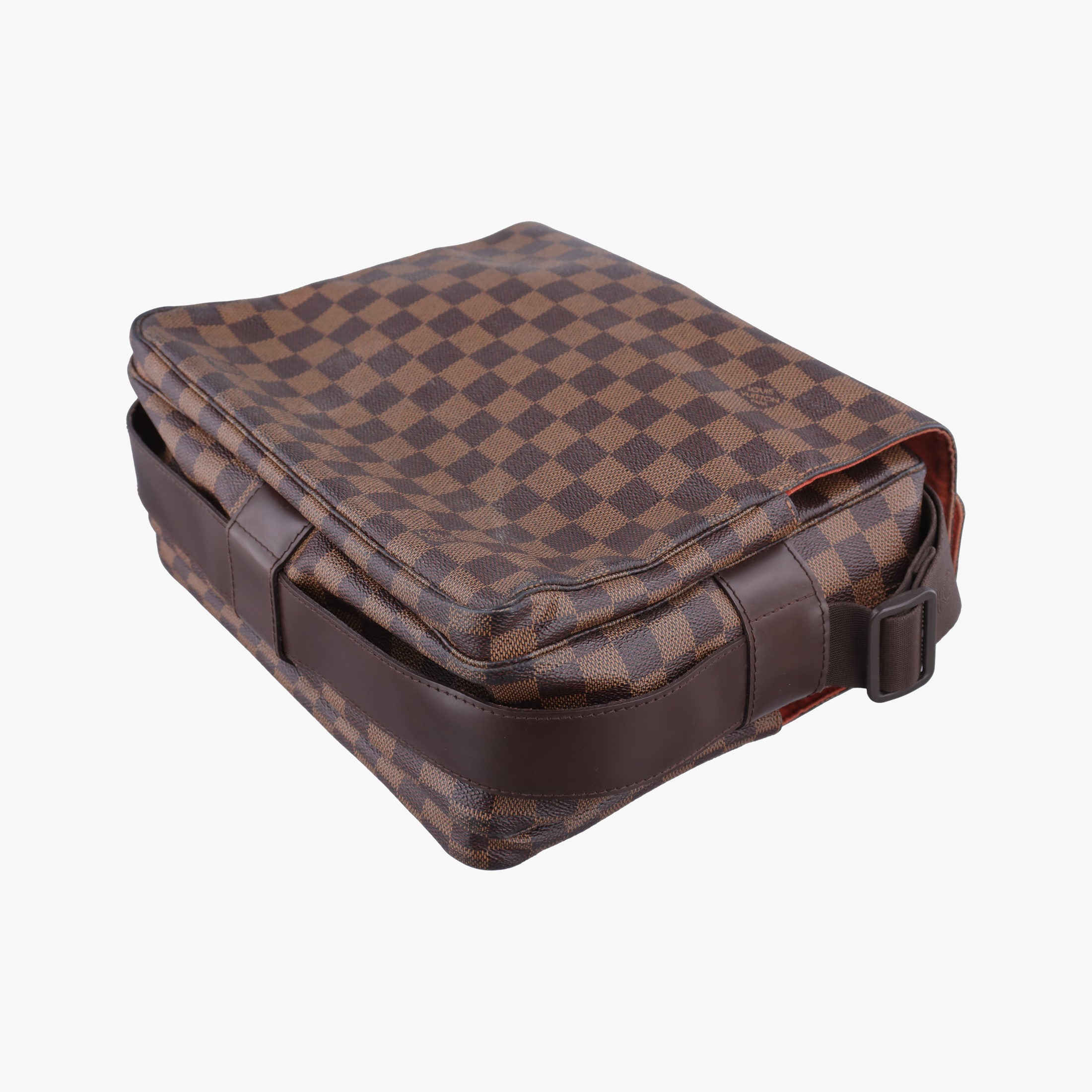 Secondhand Louis Vuitton NAVIGLIO EBENE Damier Canvas N45255 shoulderbag | stylenewstar