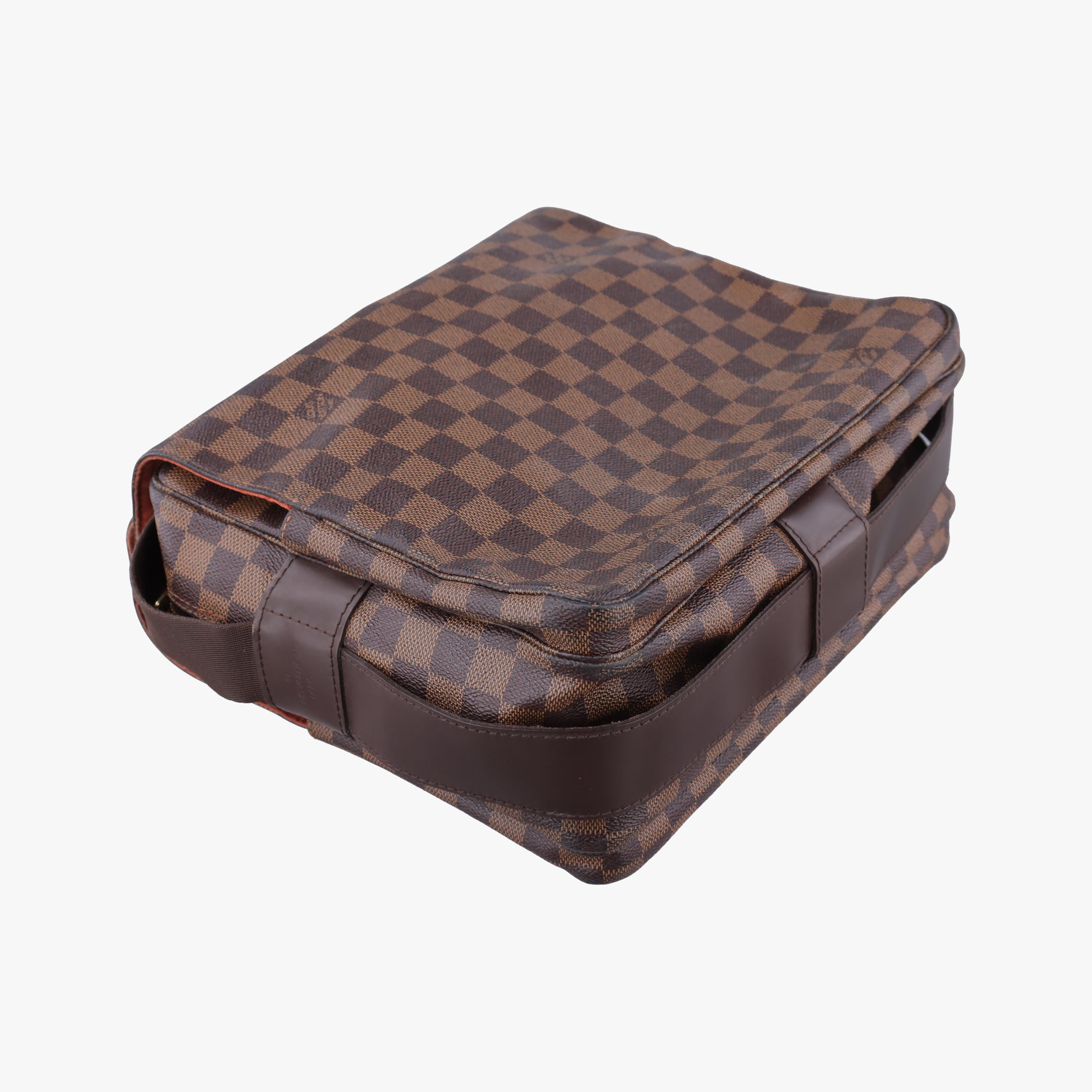 Secondhand Louis Vuitton NAVIGLIO EBENE Damier Canvas N45255 shoulderbag | stylenewstar