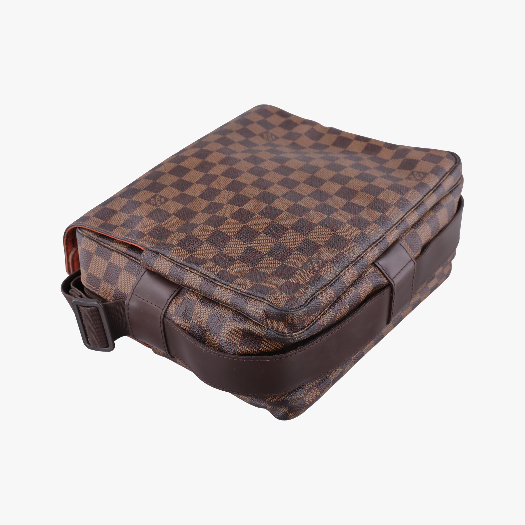 Secondhand Louis Vuitton NAVIGLIO EBENE Damier Canvas N45255 shoulderbag | stylenewstar