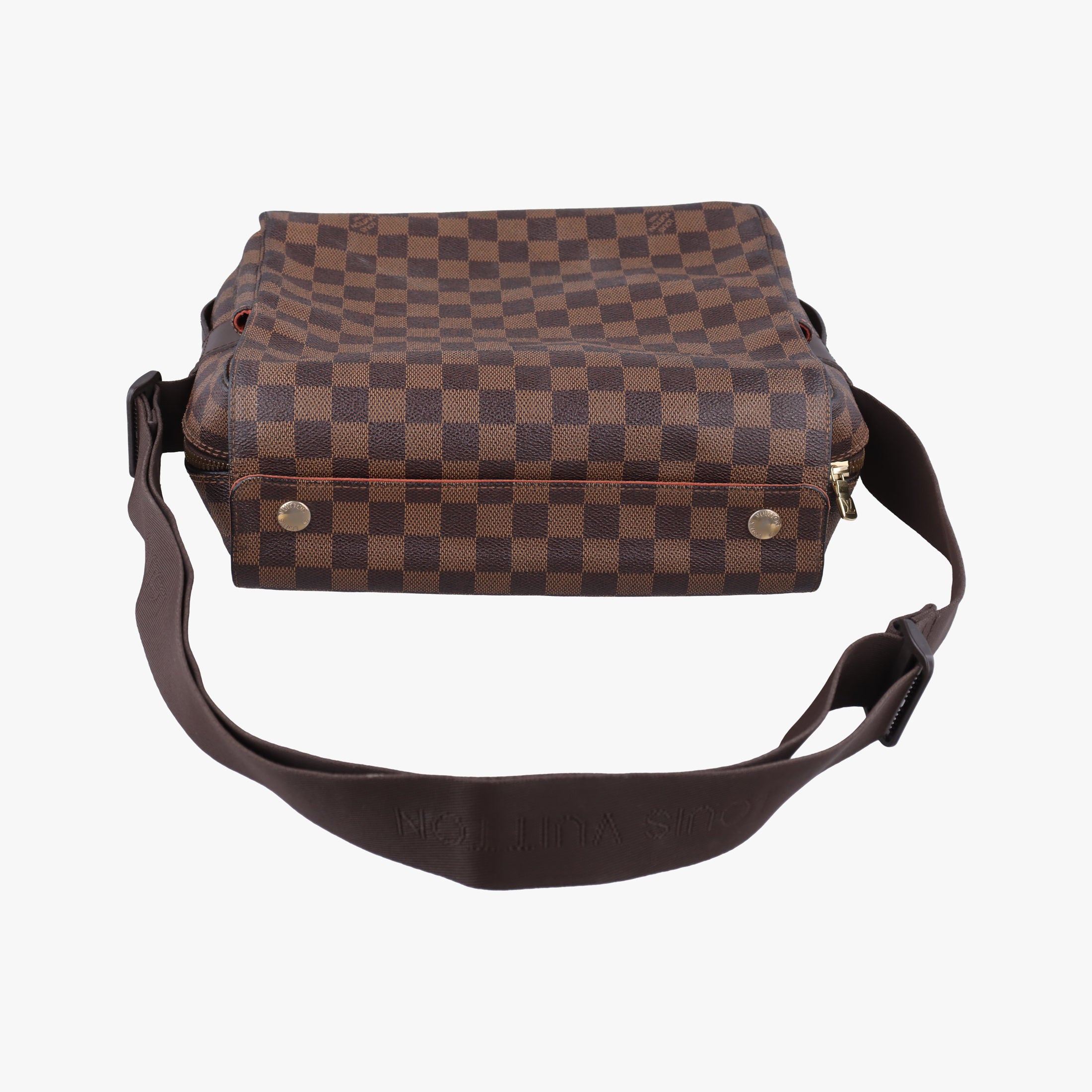 Secondhand Louis Vuitton NAVIGLIO EBENE Damier Canvas N45255 shoulderbag | stylenewstar