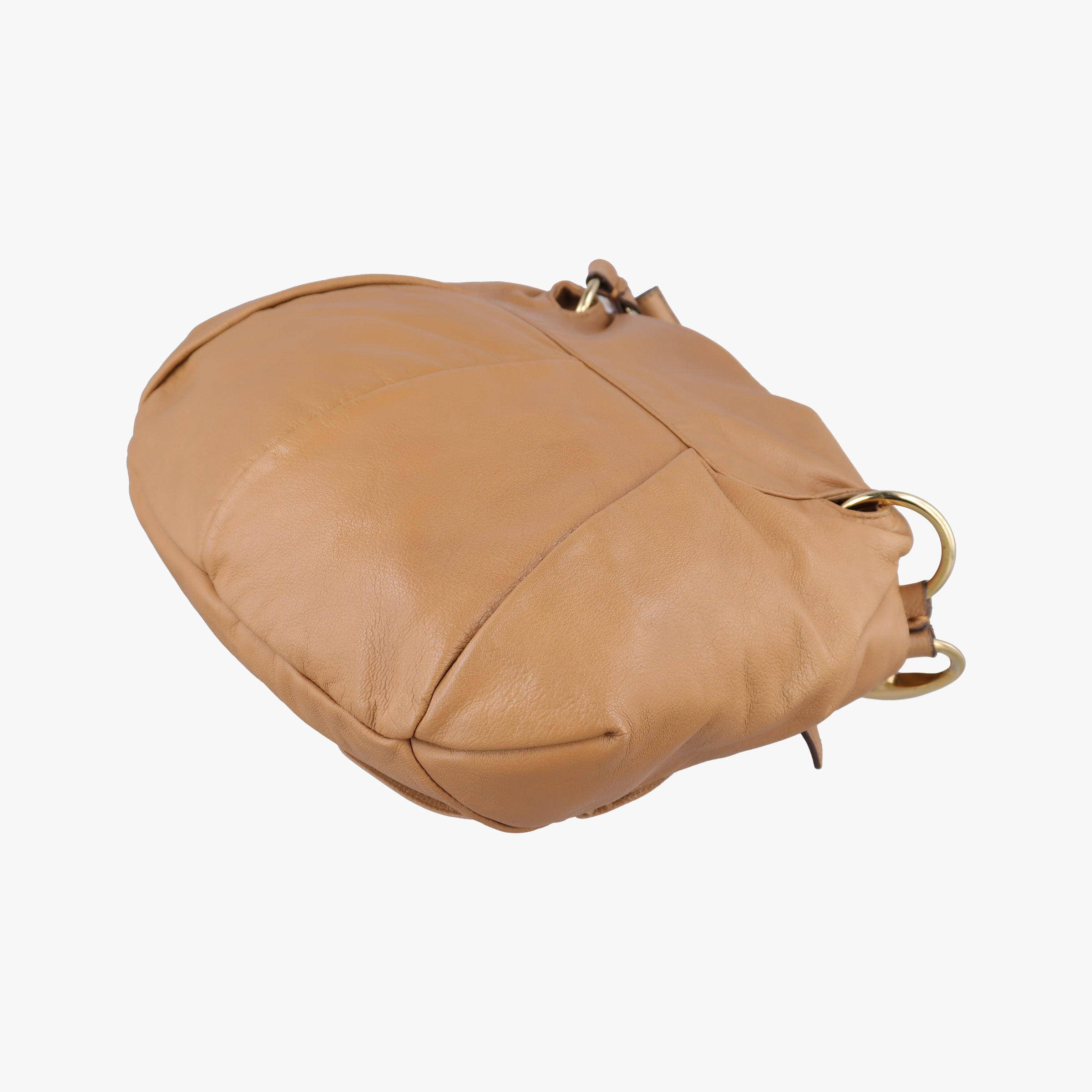 Secondhand Yves Saint Laurent Mombasa Camel Leather 112878 shoulderbag | stylenewstar