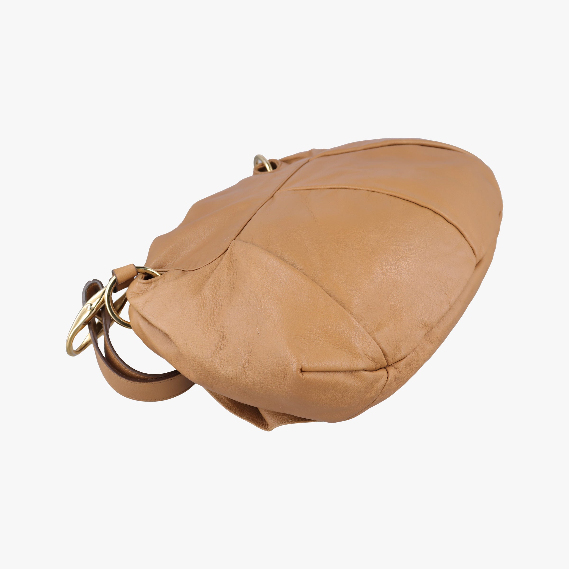 Secondhand Yves Saint Laurent Mombasa Camel Leather 112878 shoulderbag | stylenewstar