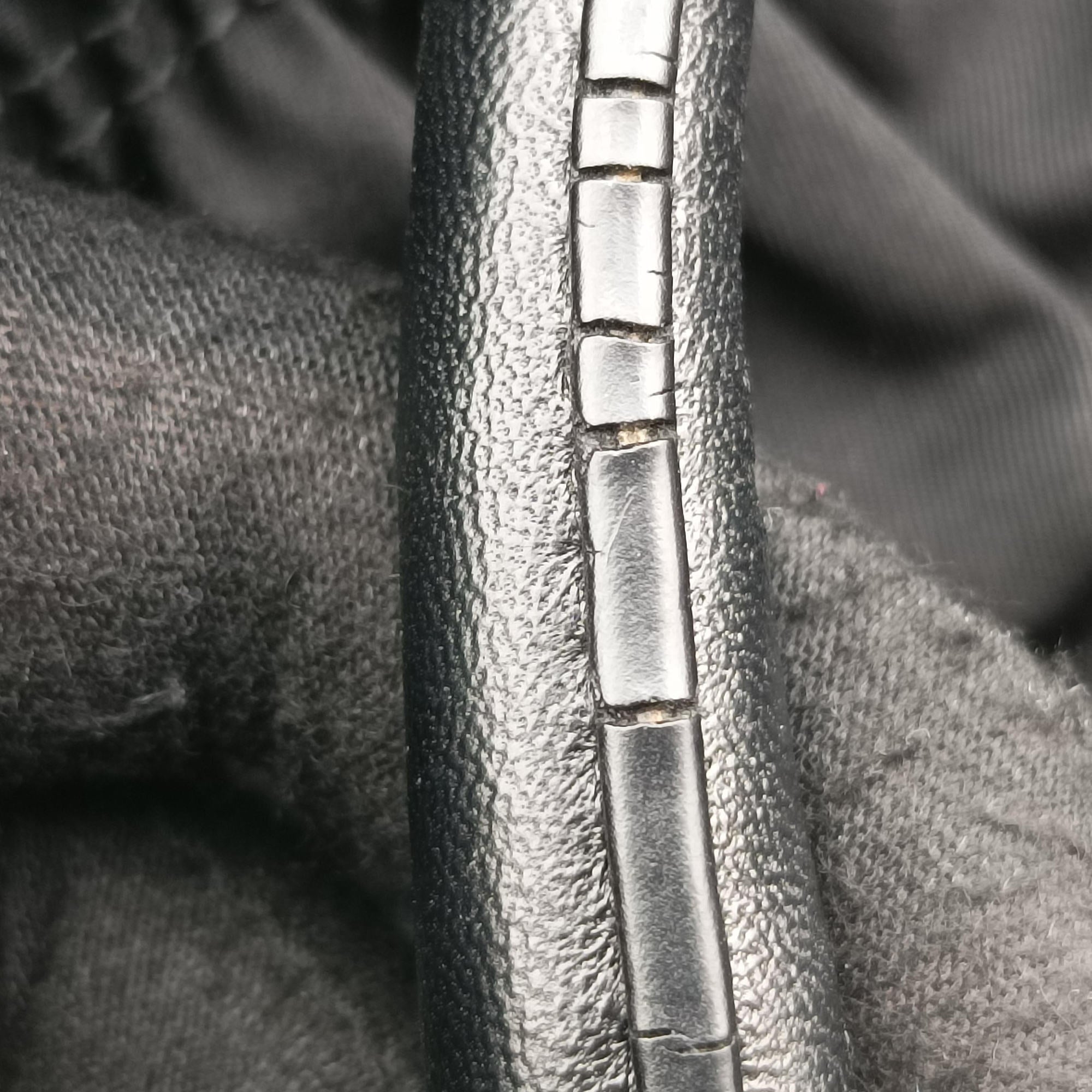 Vintage Prada Gaufre Black Nylon  shoulderbag | stylenewstar