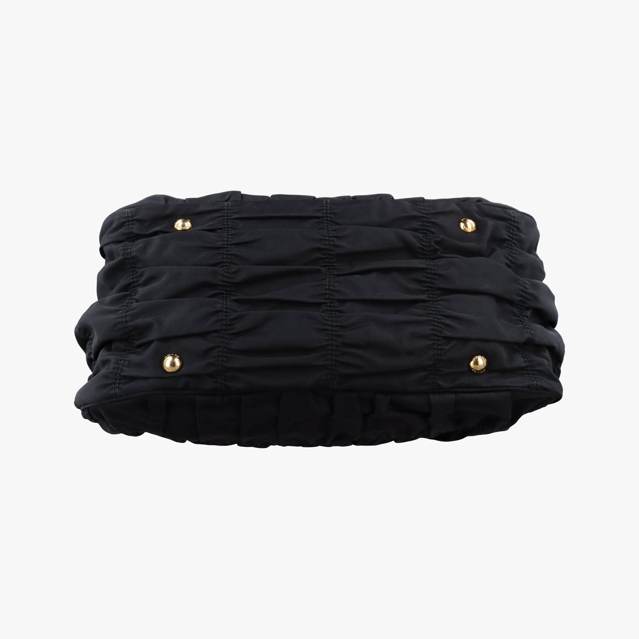 Vintage Prada Gaufre Black Nylon  shoulderbag | stylenewstar