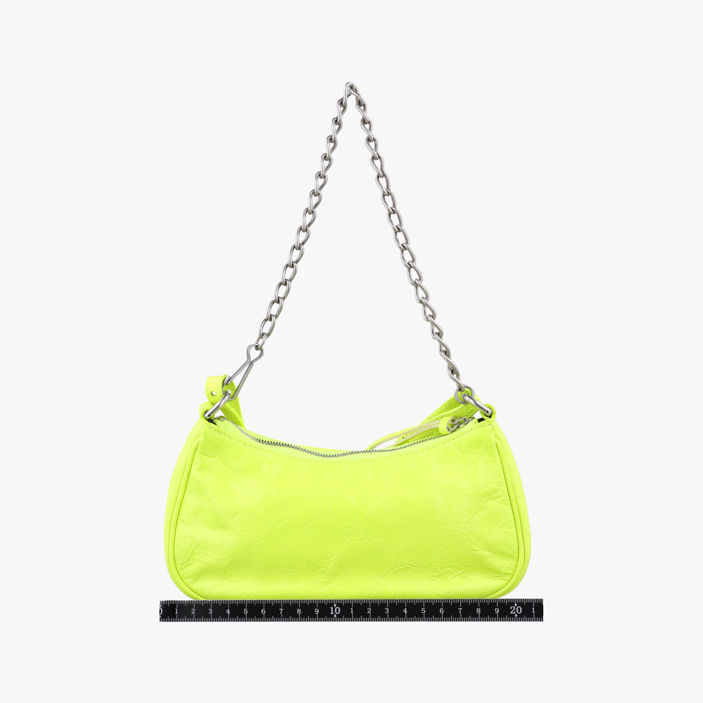 Vintage Balenciaga Le Cagole Green lambskin  shoulderbag | stylenewstar