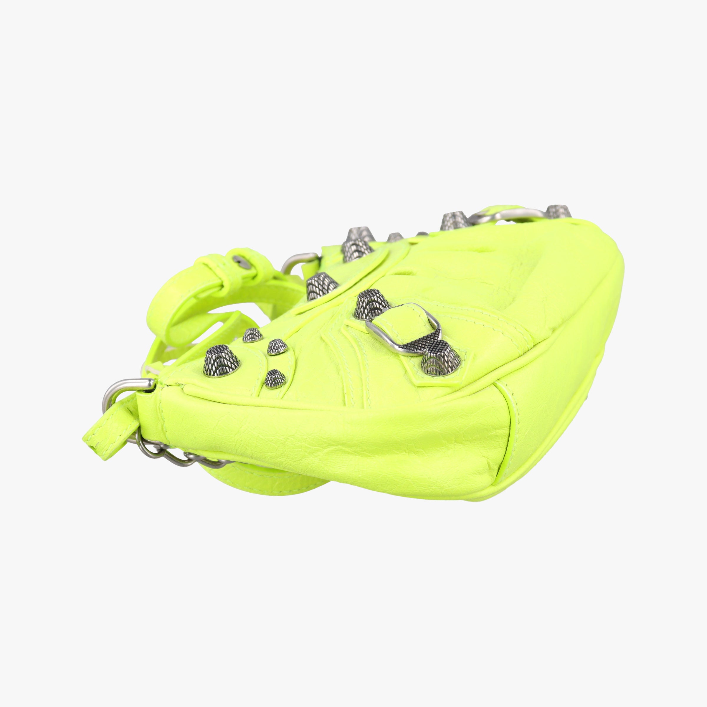 Vintage Balenciaga Le Cagole Green lambskin  shoulderbag | stylenewstar