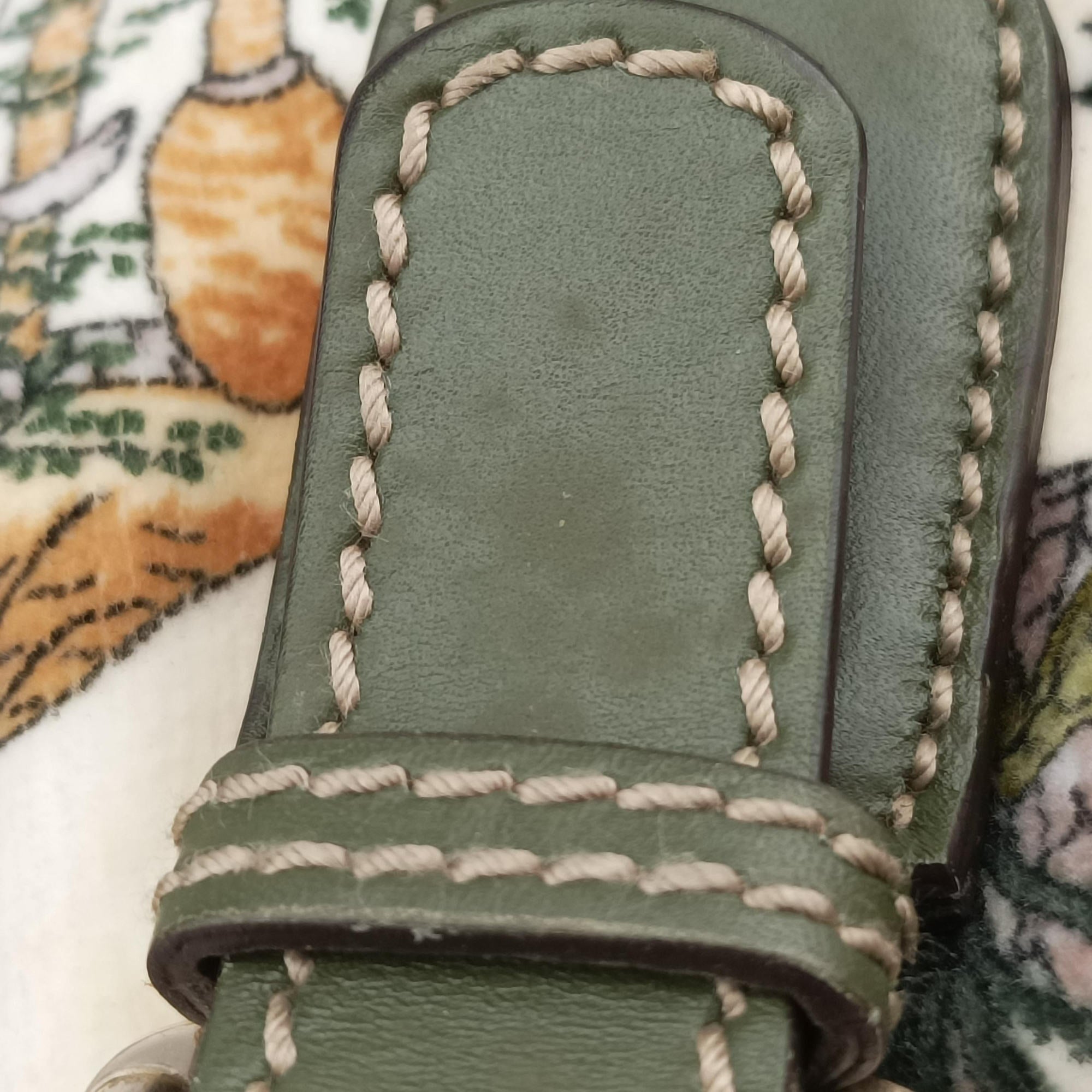 Pre-owned Gucci Interlocking GG Mushroom Flora Multicolour velour 162886 shoulderbag | stylenewstar
