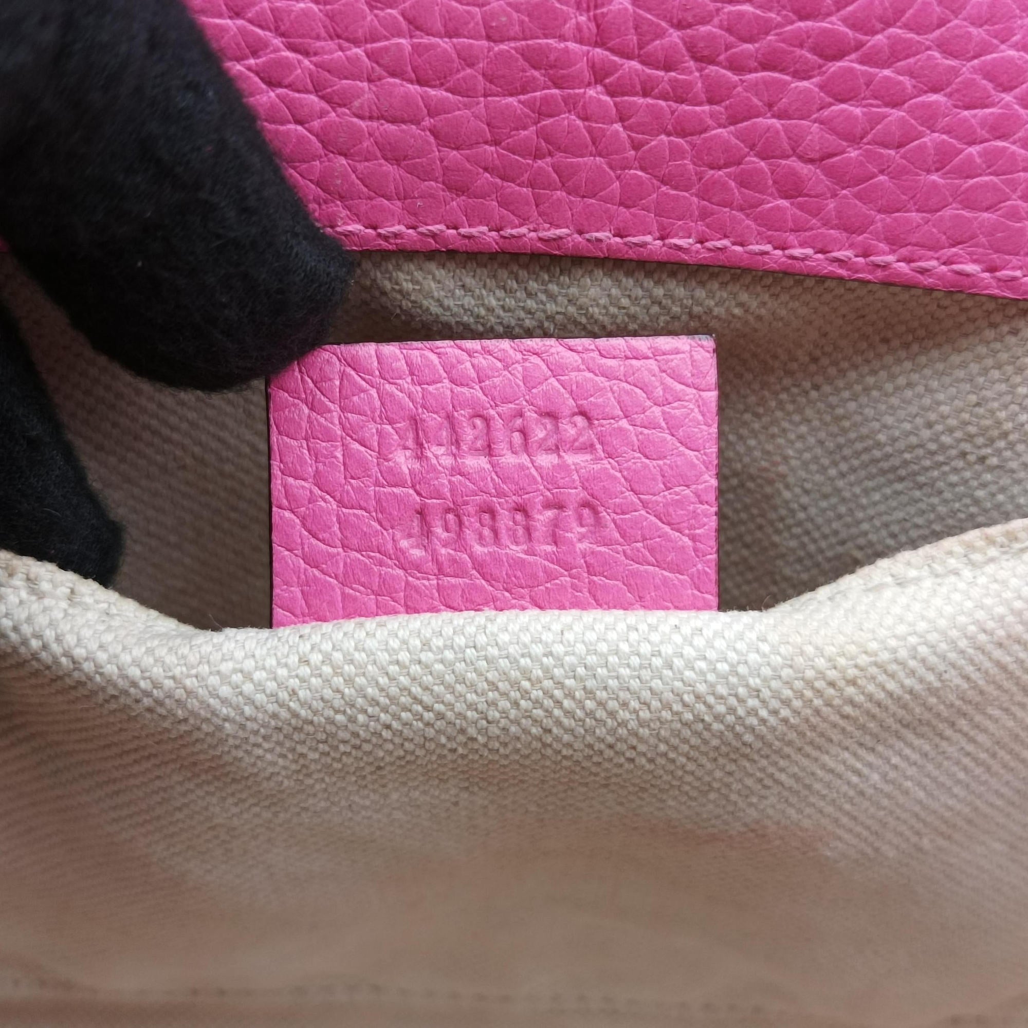 Secondhand Gucci GG Marmont Pink Leather 442622 shoulderbag | stylenewstar