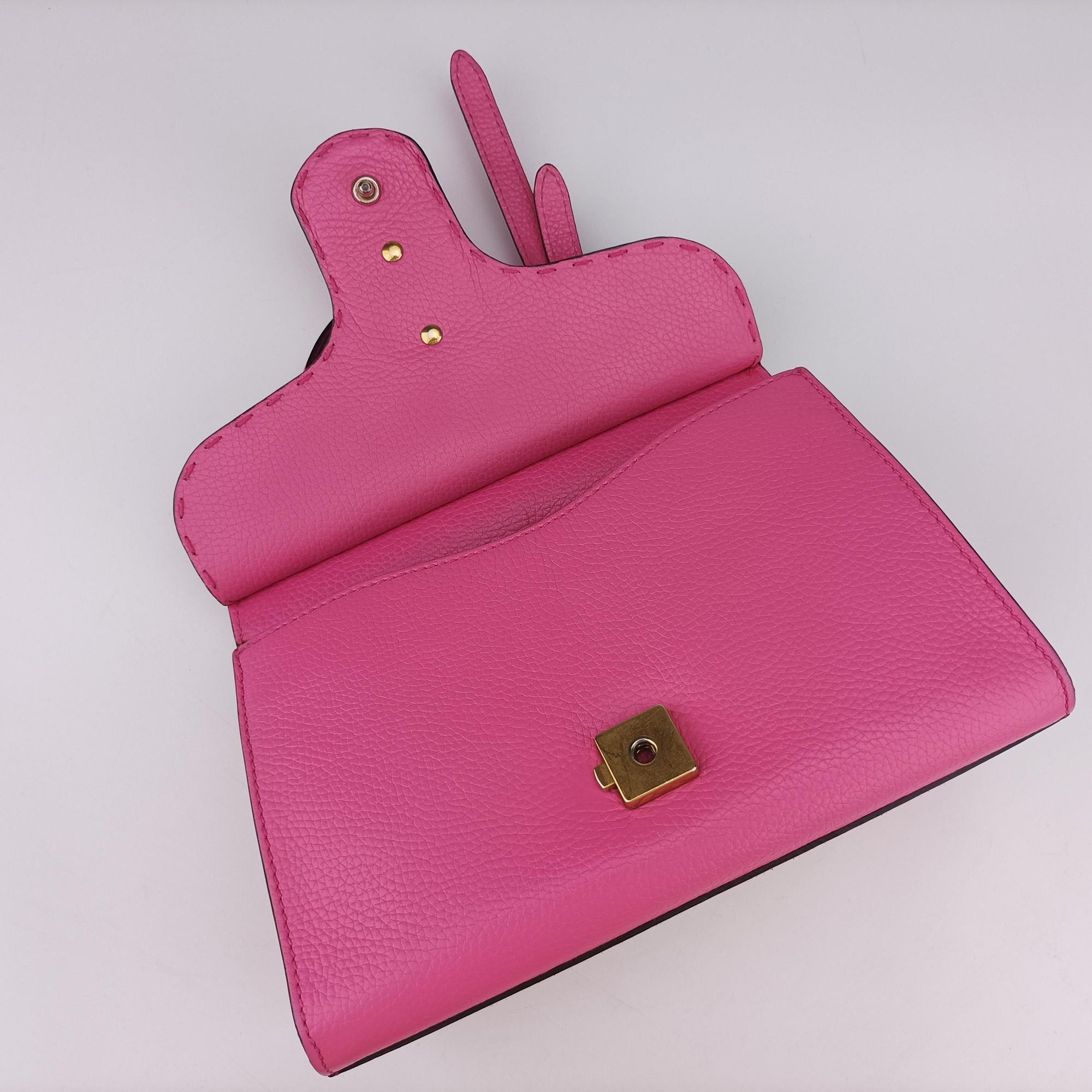 Secondhand Gucci GG Marmont Pink Leather 442622 shoulderbag | stylenewstar